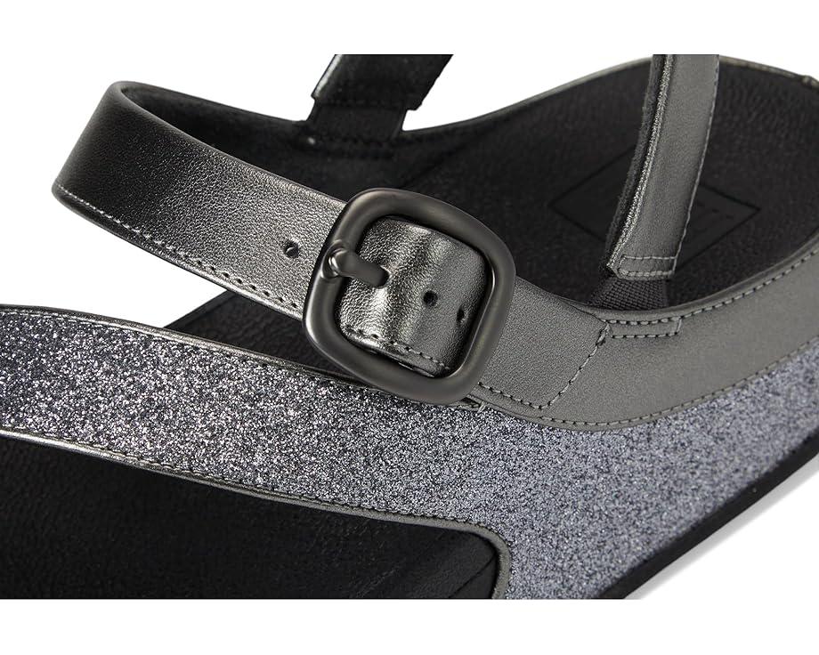 LULU Adjustable Leather Back-Strap Sandals Product Image