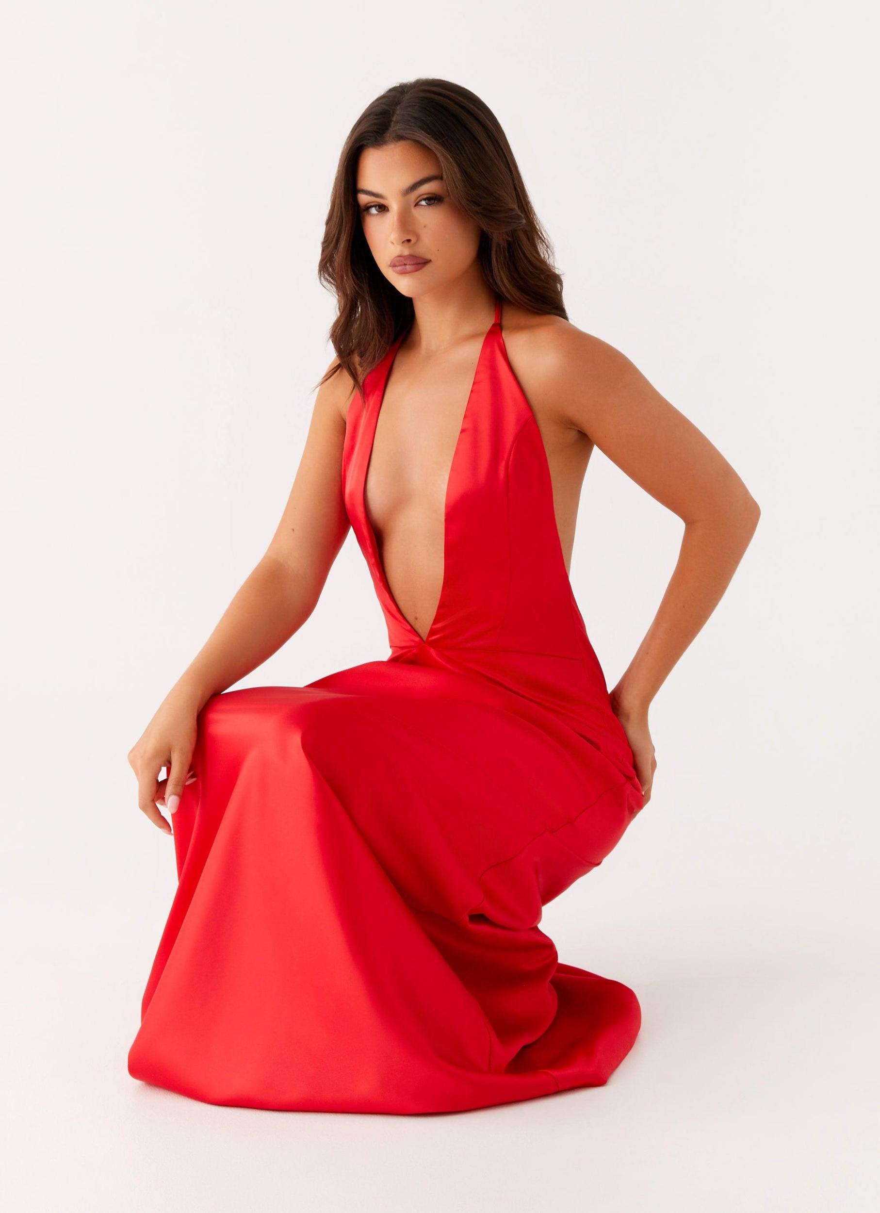 Idol Maxi Dress - Red Product Image