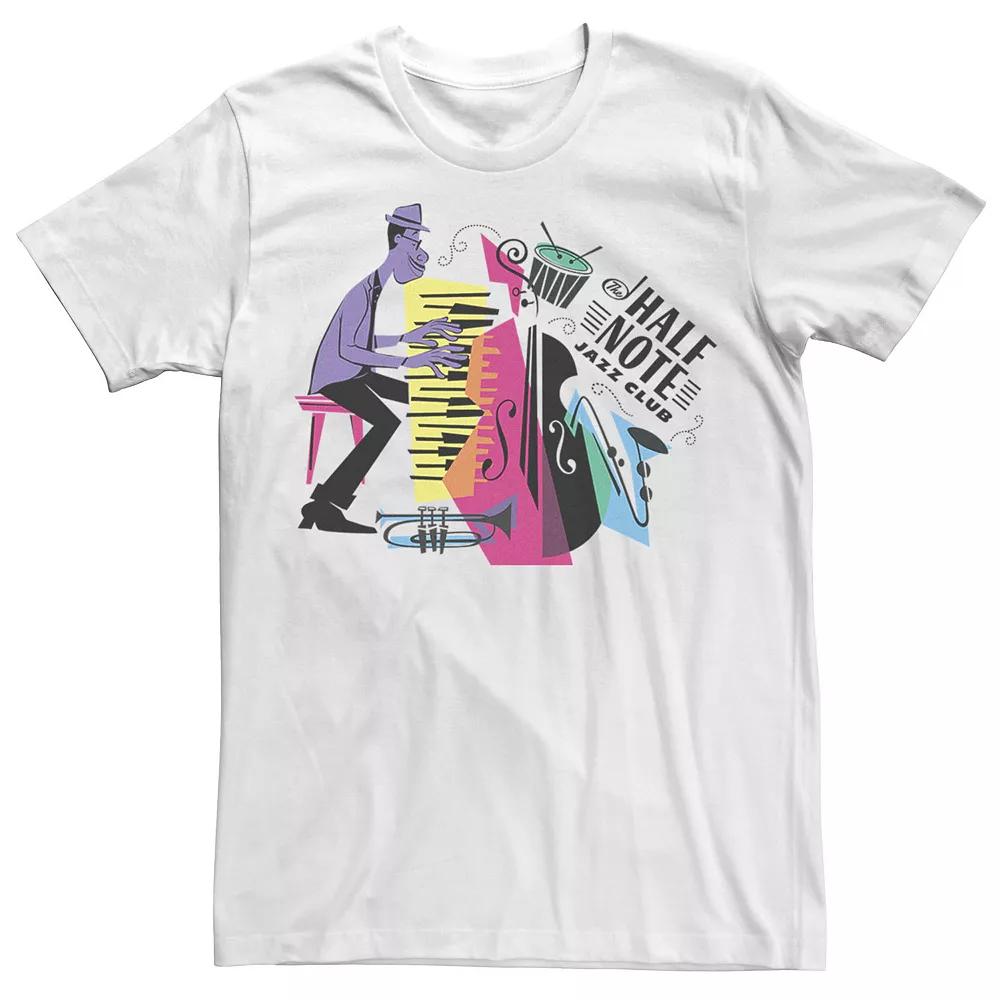 Big & Tall Disney / Pixar Soul Half Note Jazz Club Collage Logo Tee, Men's,  Product Image