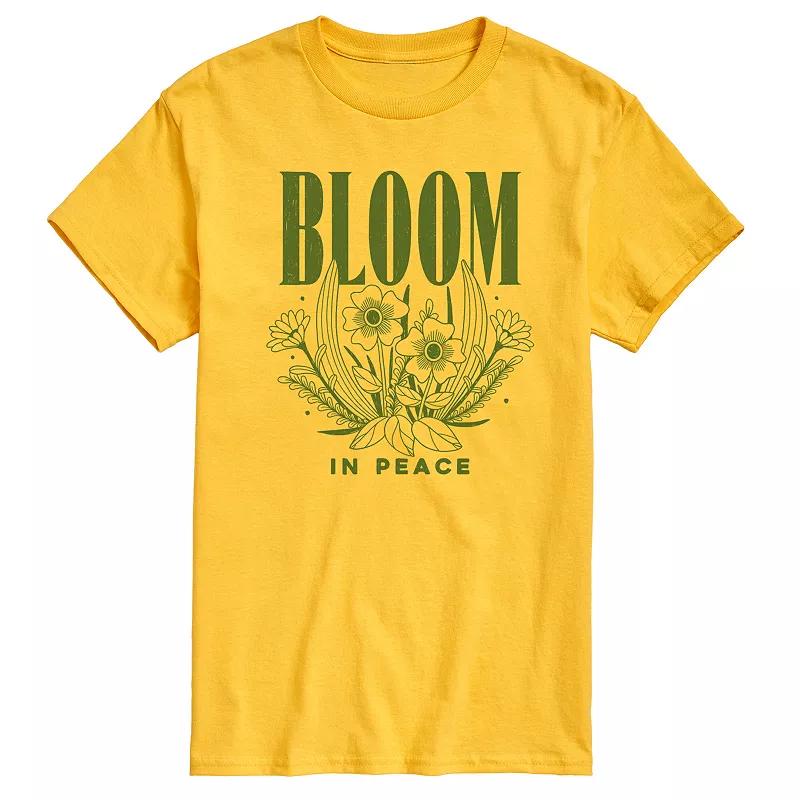 Mens Bloom in Peace Graphic Tee Product Image