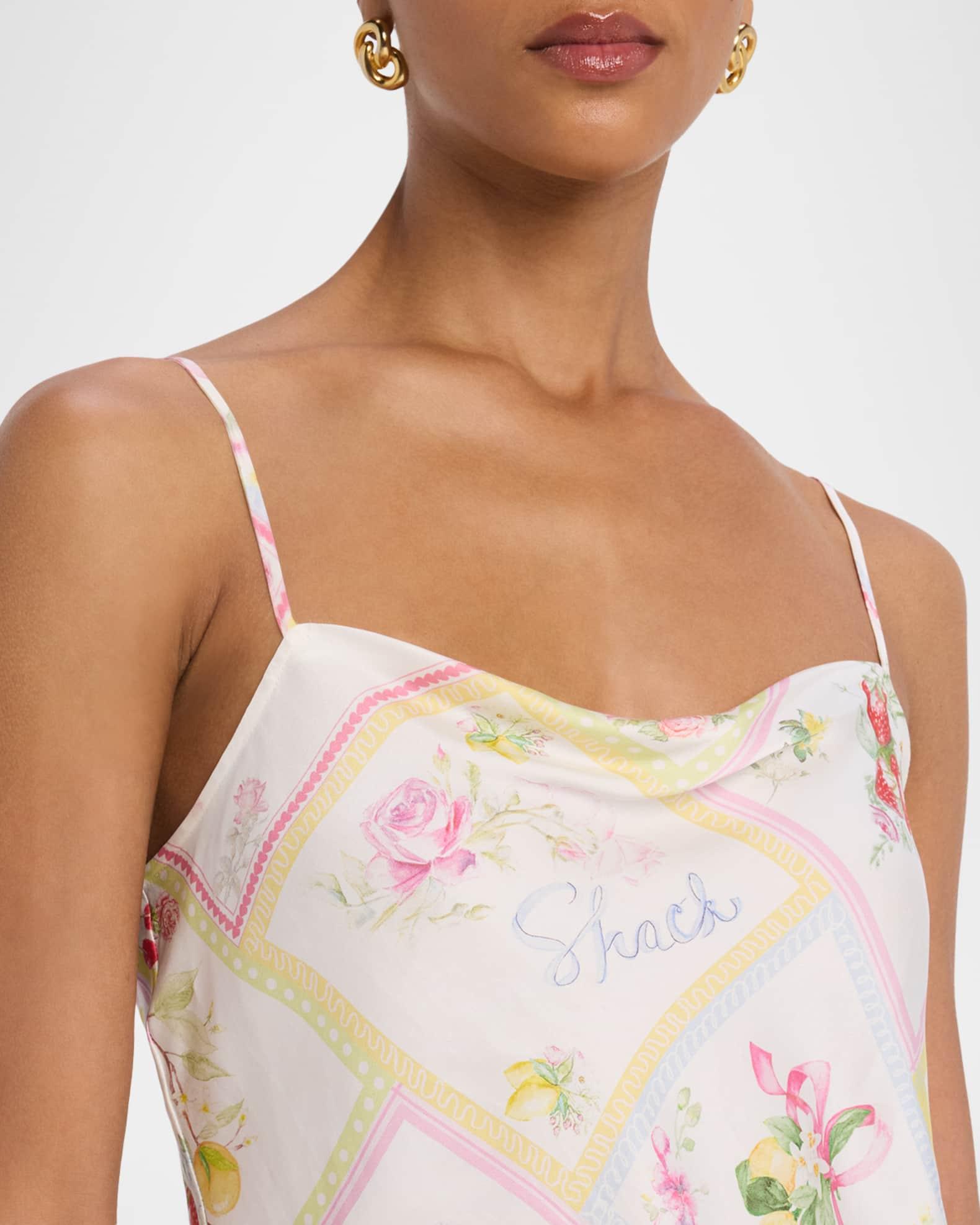 Cabi Silky Fruit Print Top Product Image