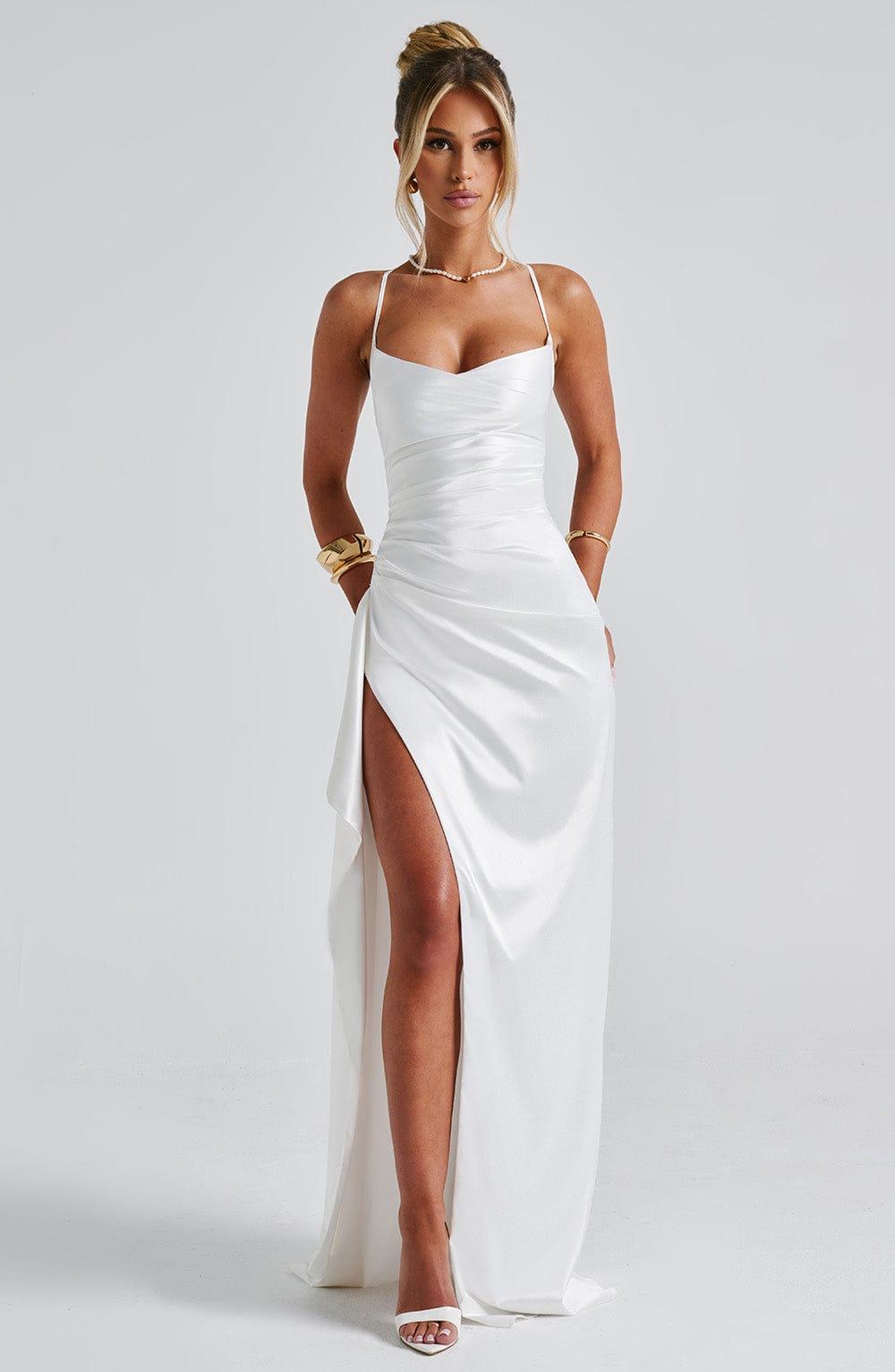 Helen Maxi Dress - Ivory Product Image