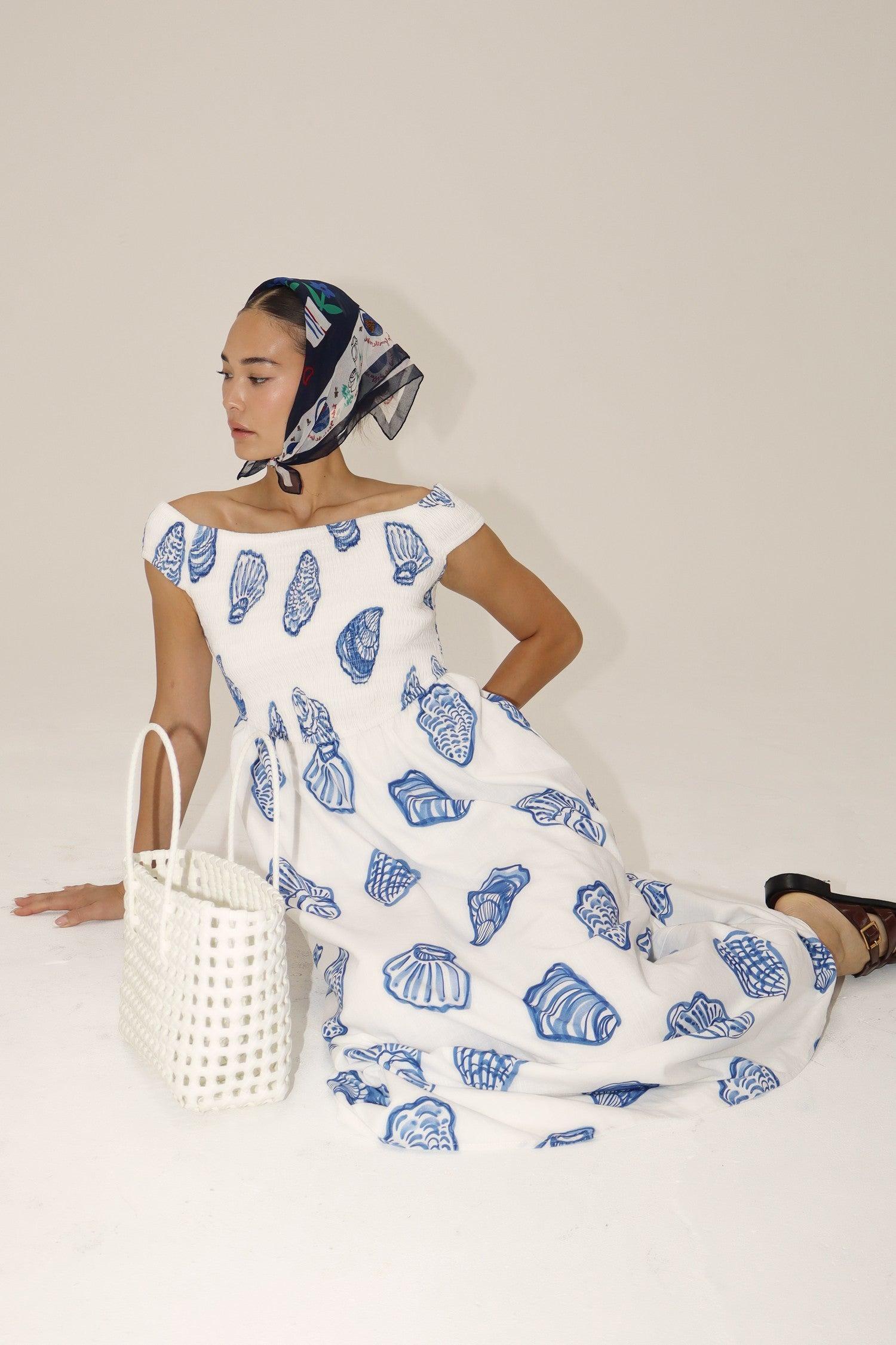 Seaside Breeze Midi Dress Product Image