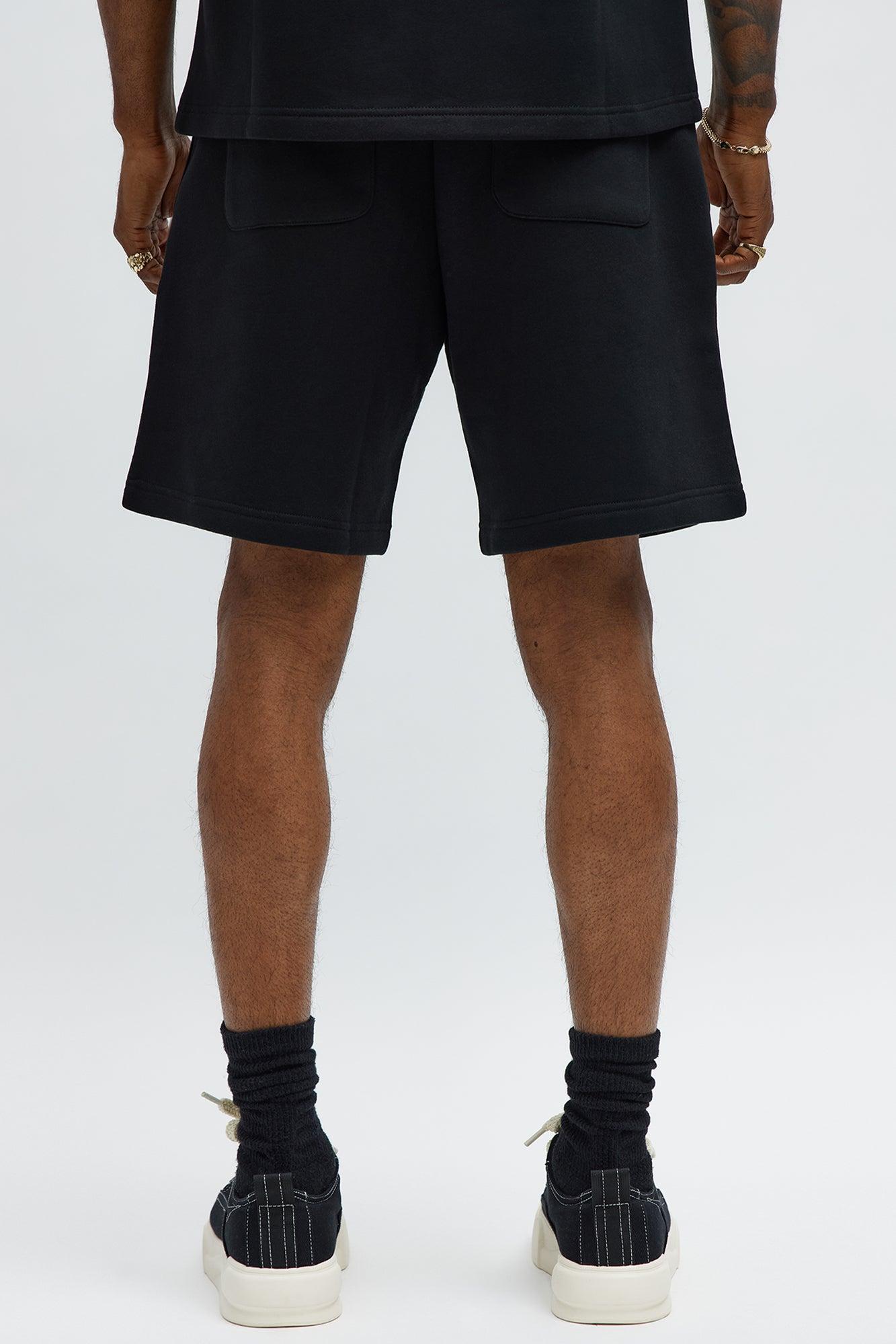 Tyson Relaxed Trust Issues Shorts - Black Male Product Image