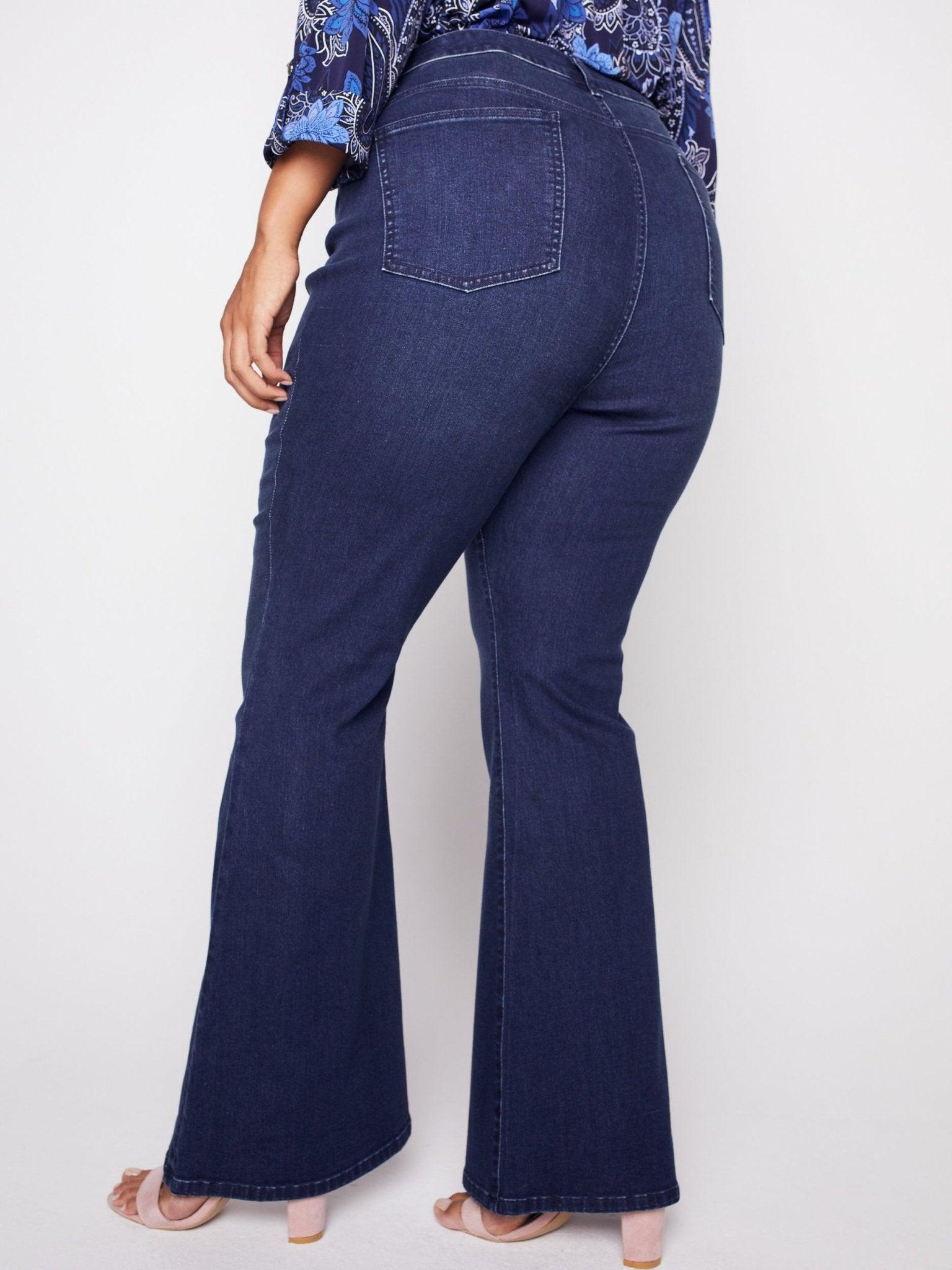 Westport Signature High Rise Modern Flare Leg Jeans - Plus Product Image
