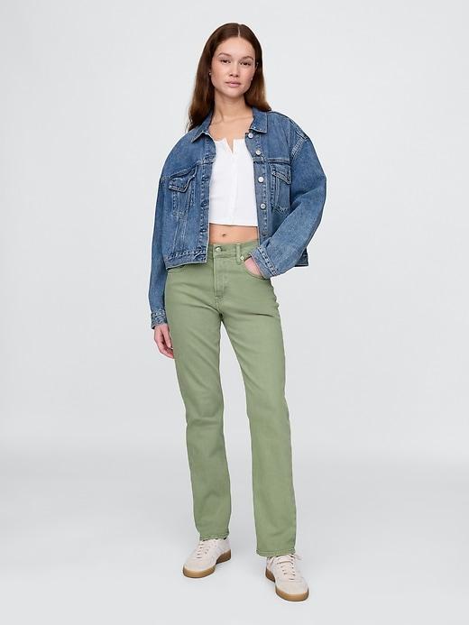 High Rise '90s Straight Jeans Product Image