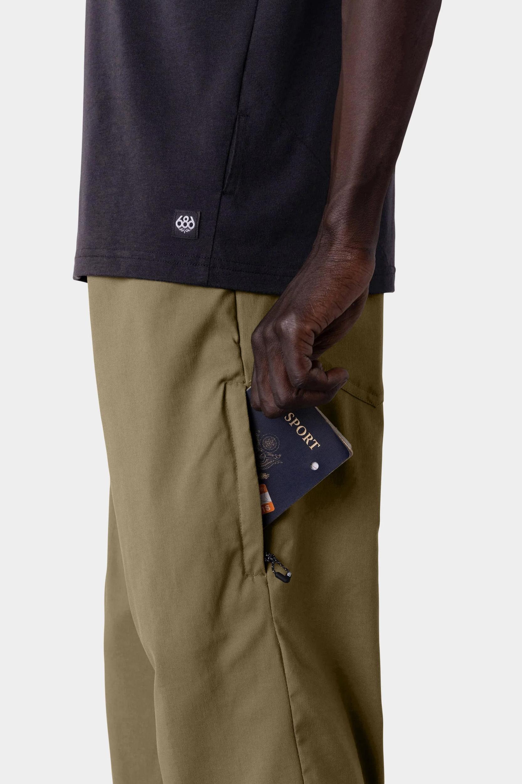 686 Men's Everywhere Merino-Lined Pant - Relaxed Fit Male Product Image