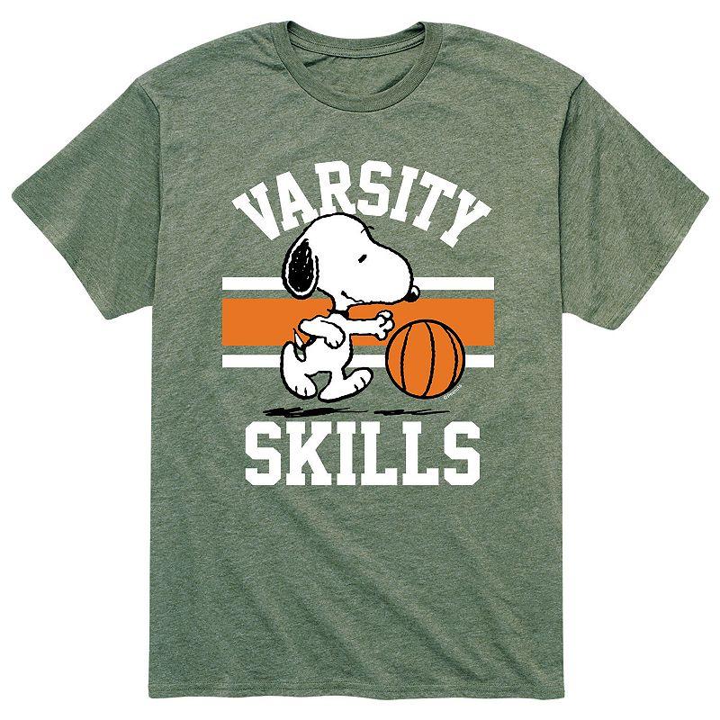 Men's Peanuts Varsity Skills Tee,  Product Image