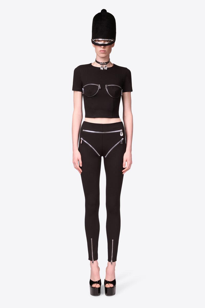 Zipper Brief Legging Product Image