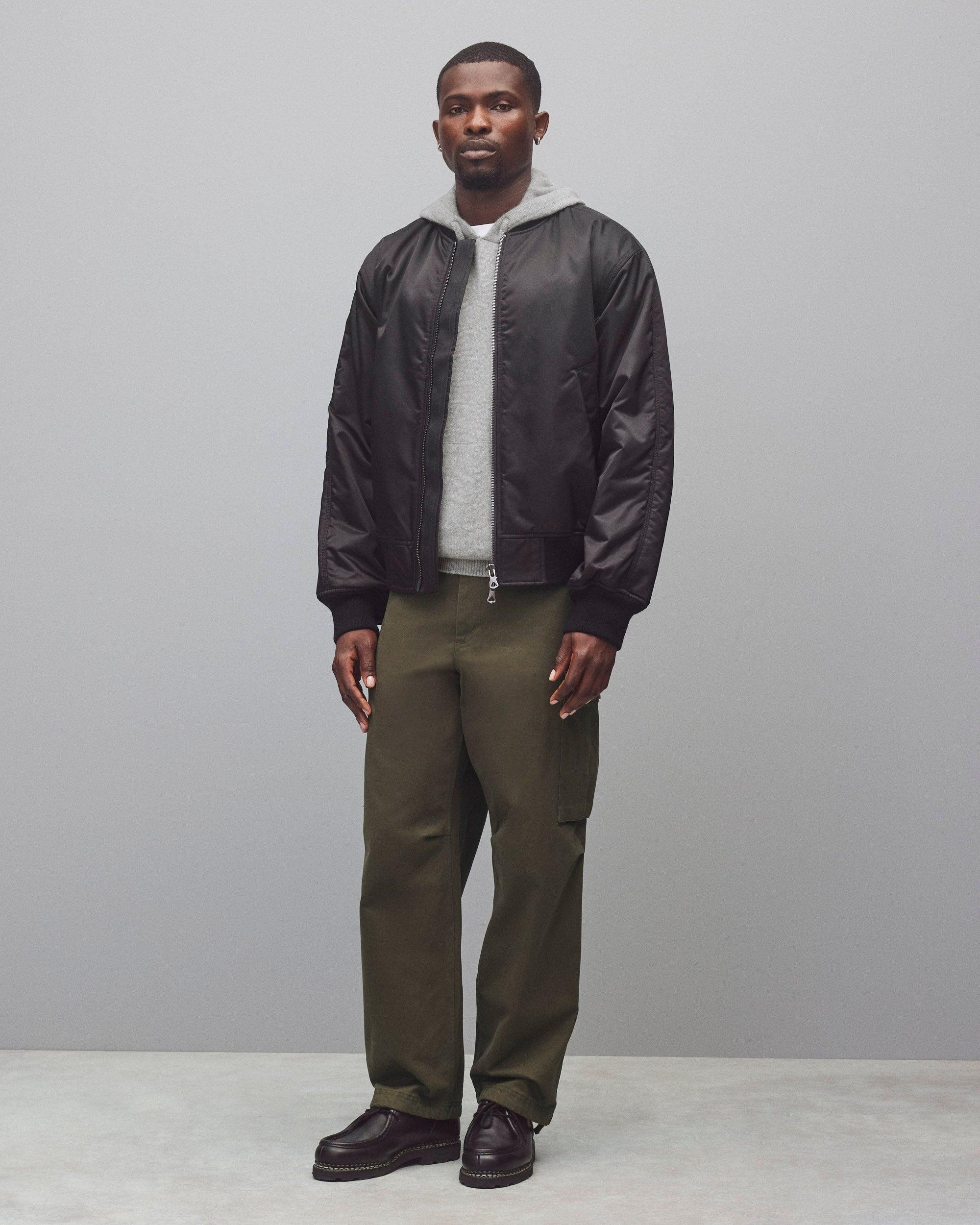 Sabbath Embellished Cropped Hoodie Washed Black | ALLSAINTS US Product Image