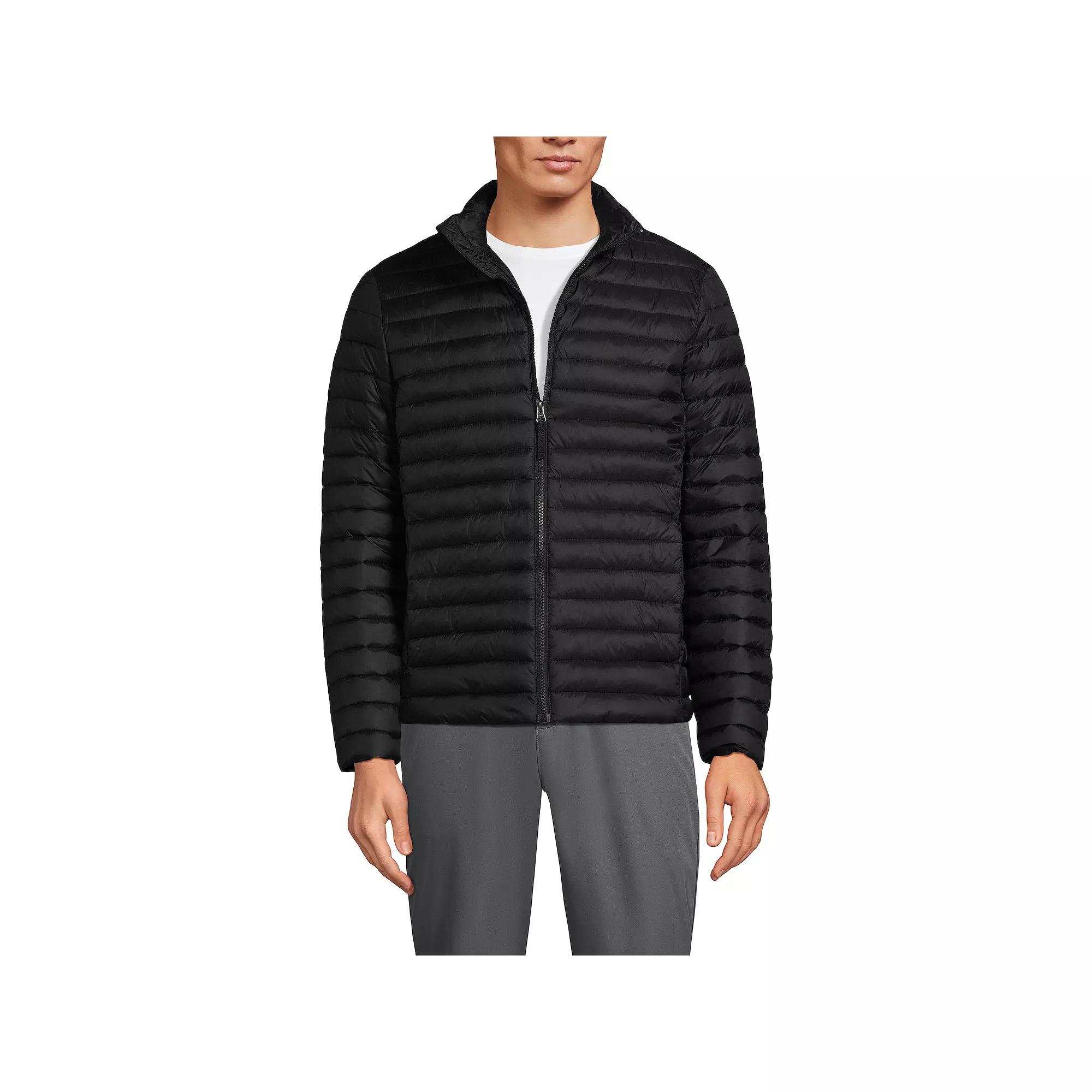 Men's Lands' End School Uniform ThermoPlume Jacket,  Product Image