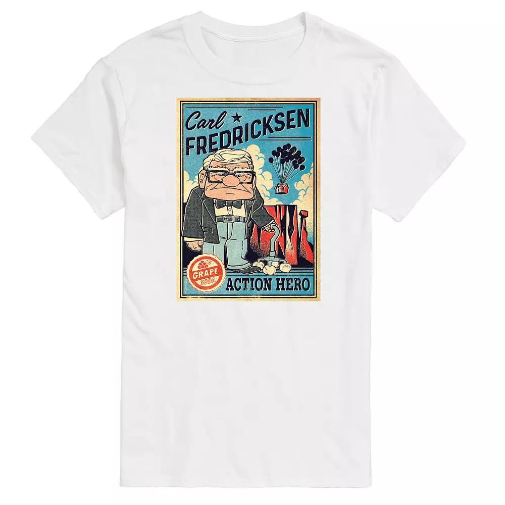 Disney / Pixar's UP Big & Tall Carl Graphic Tee, Men's,  Product Image