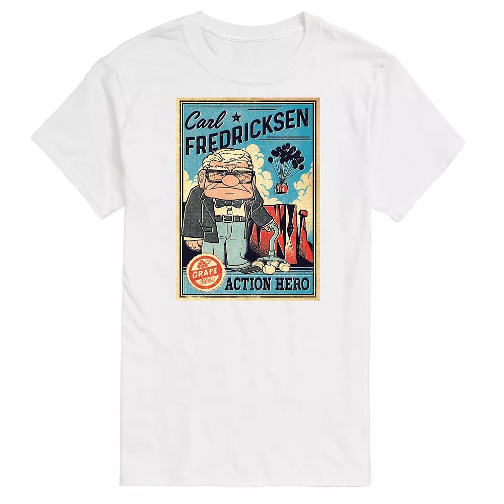 Disney / Pixar's UP Big & Tall Carl Graphic Tee, Men's,  Product Image