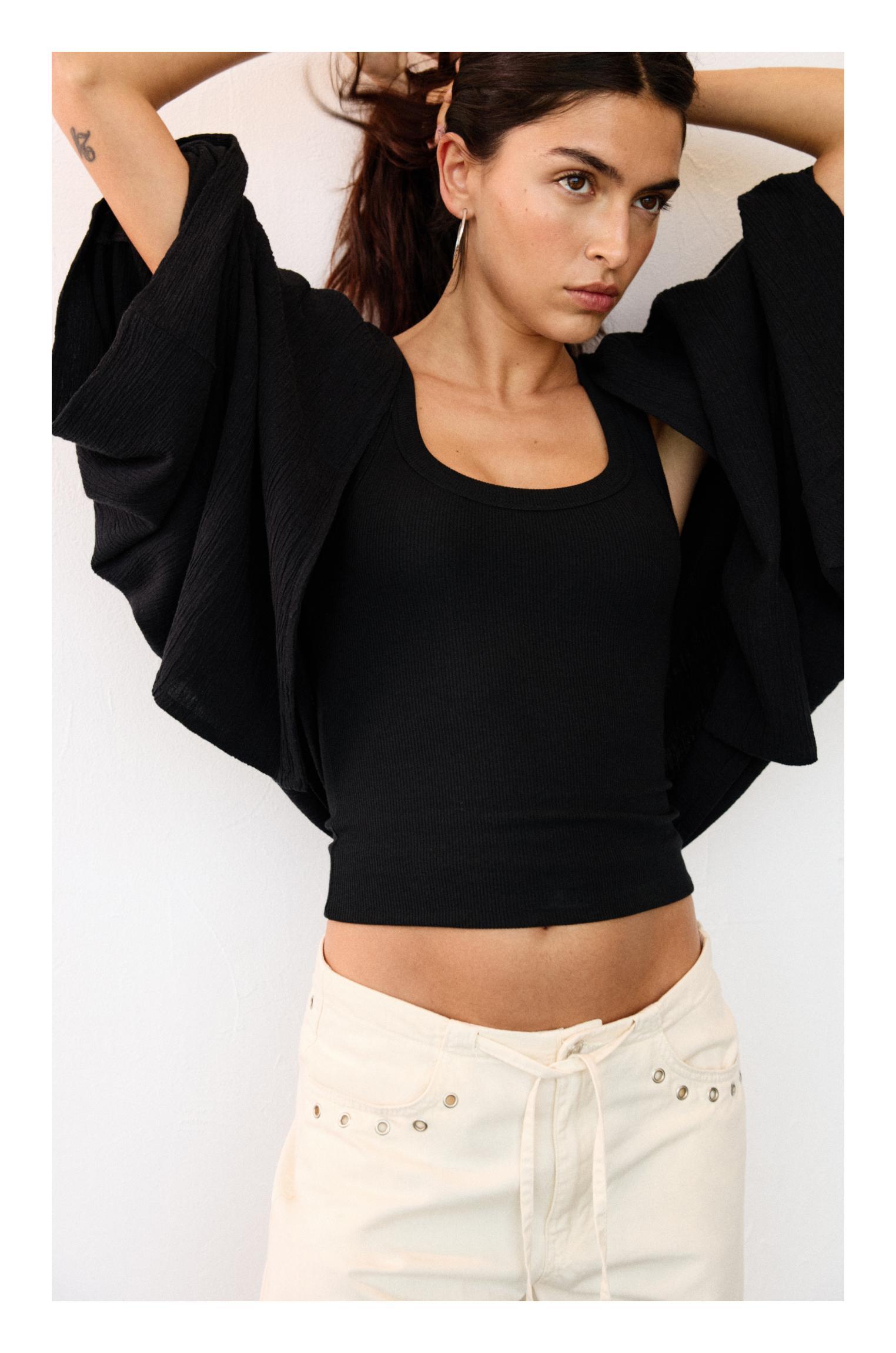 Short rustic kimono Product Image