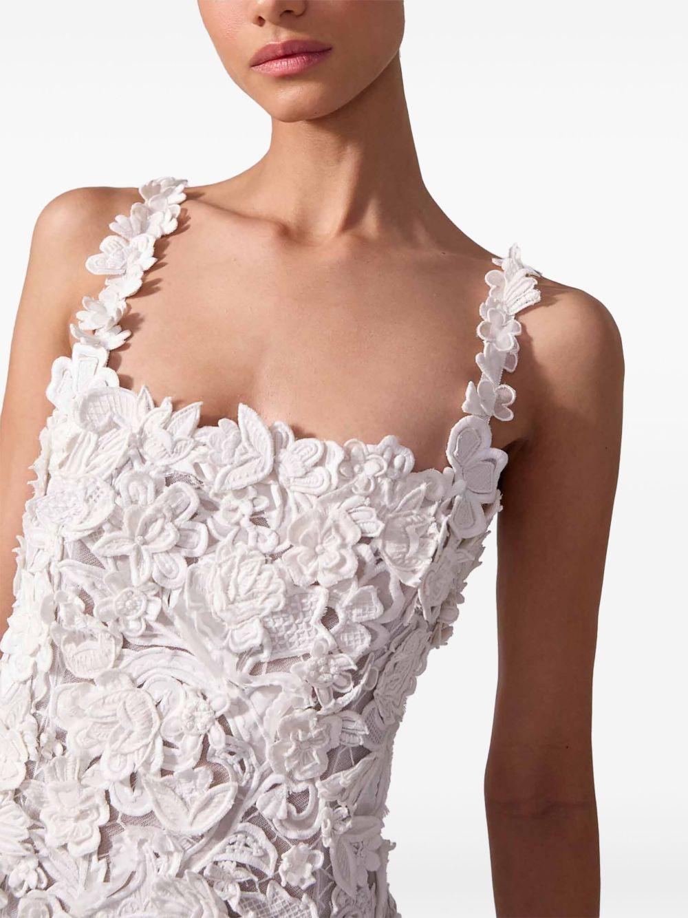 embroidered midi dress Product Image