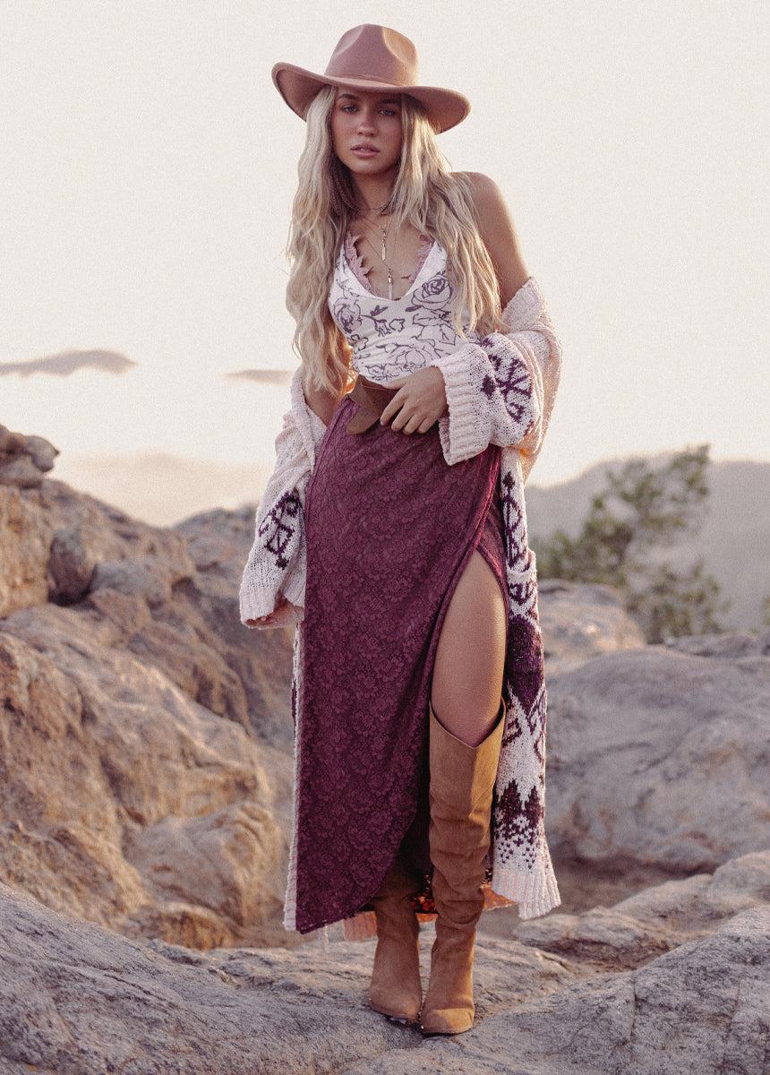 Poesy Bralette in Desert Shell Female Product Image