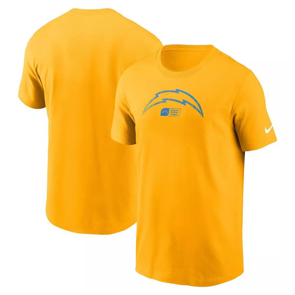 Mens Nike Los Angeles Chargers Faded Essential T-Shirt Product Image
