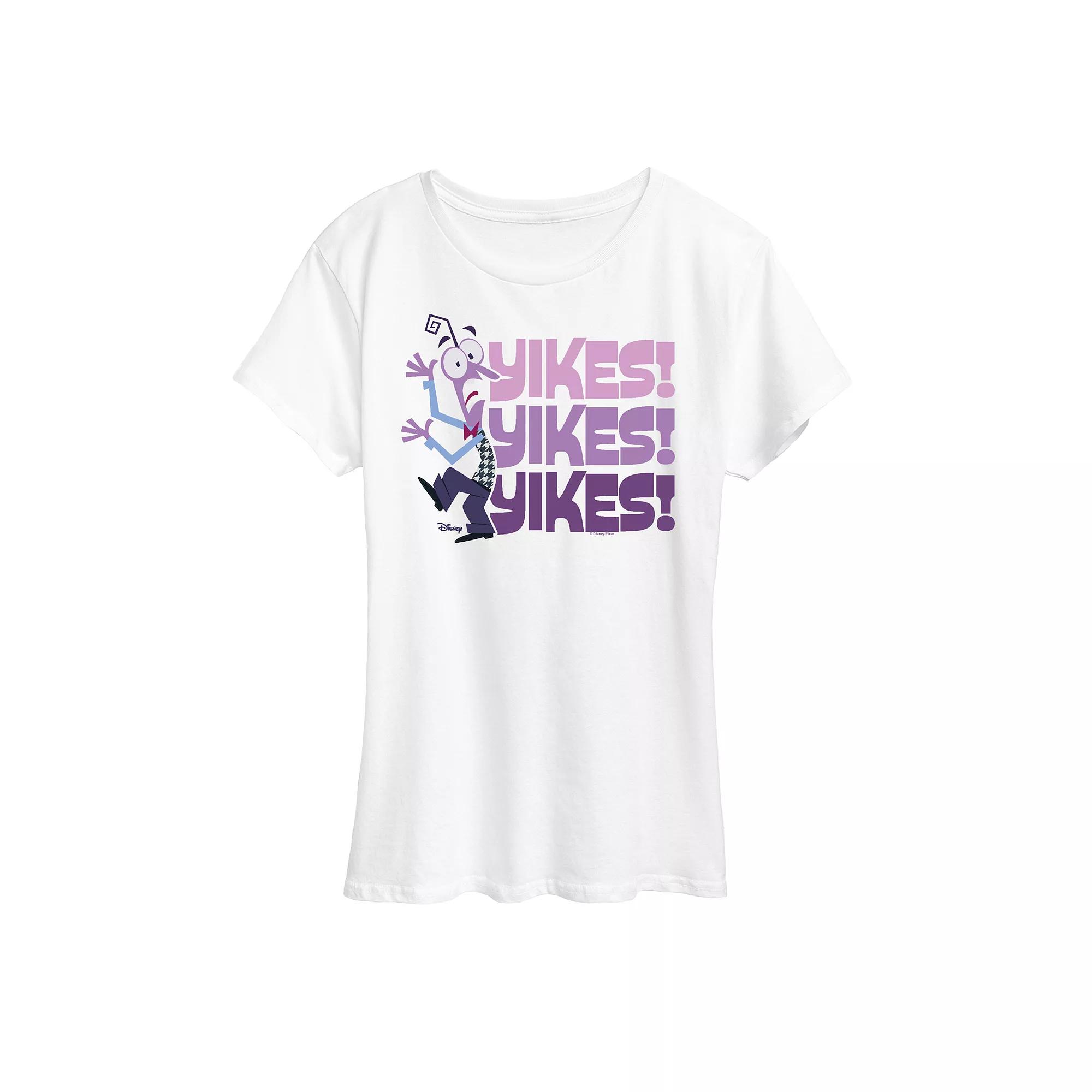 Disney / Pixar's Inside Out 2 Fear Women's Yikes Graphic Tee,  Product Image