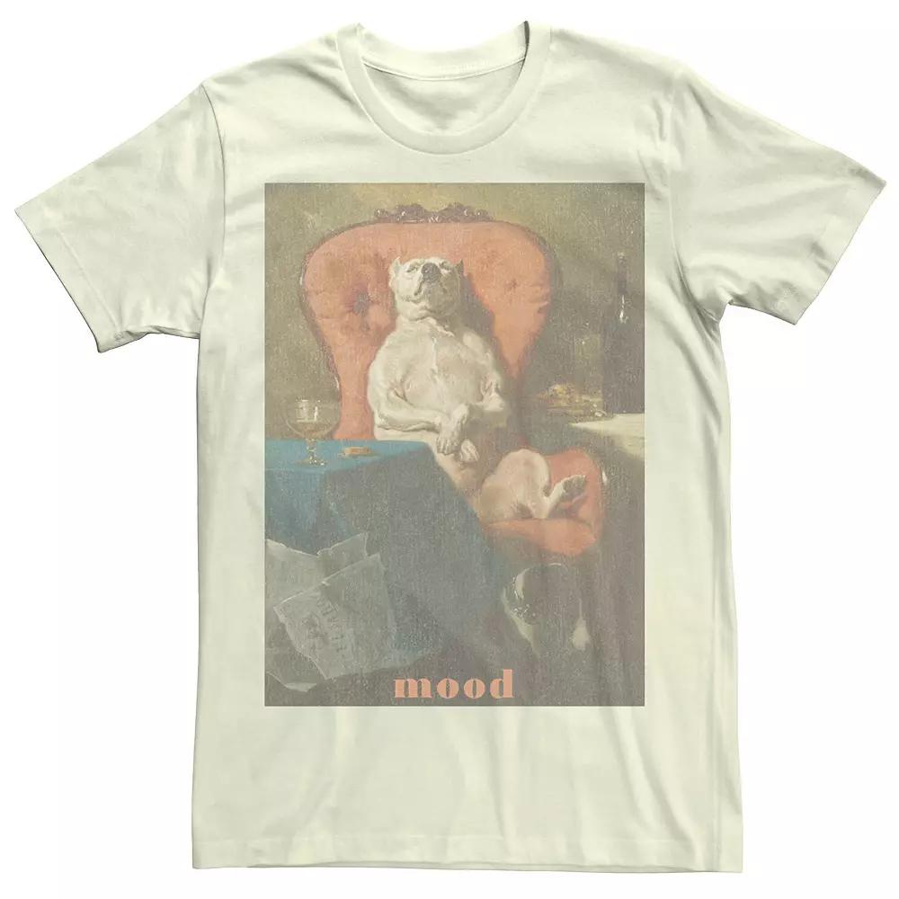 Men's Dog Chair Painting Mood Tee,  Product Image