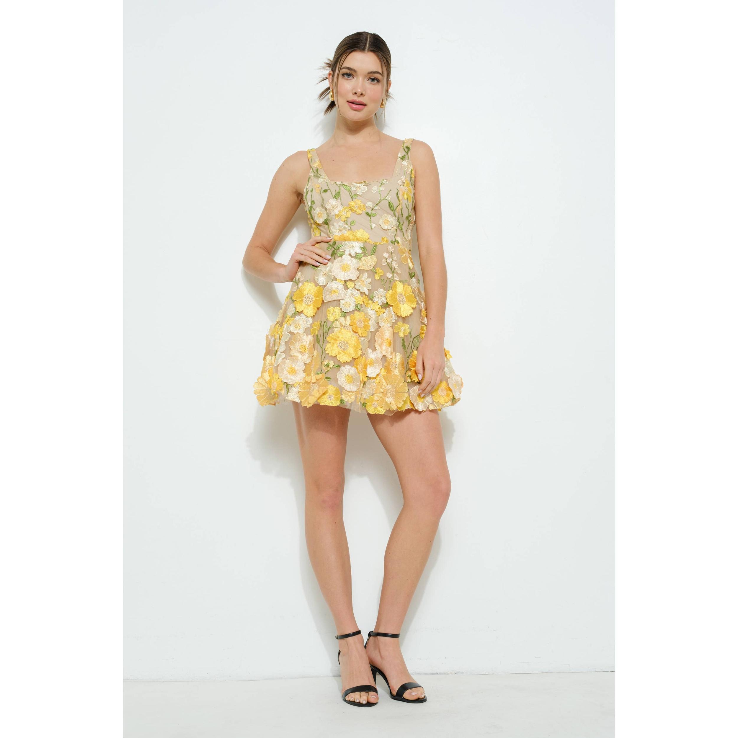 Buttercup Mini Dress Product Image