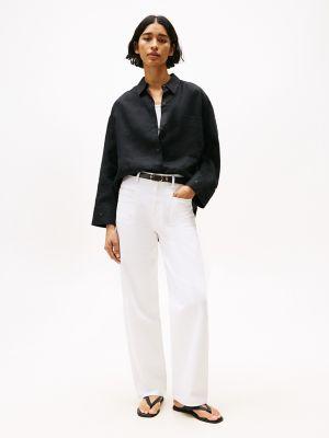 Relaxed Fit Linen Shirt Product Image