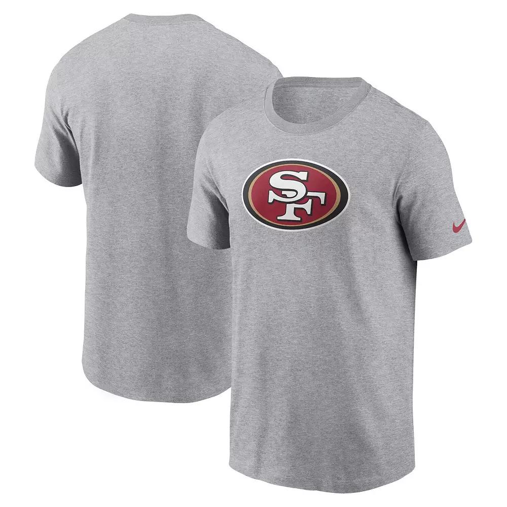 Men's Nike Gray San Francisco 49ers Logo Essential T-Shirt,  Product Image