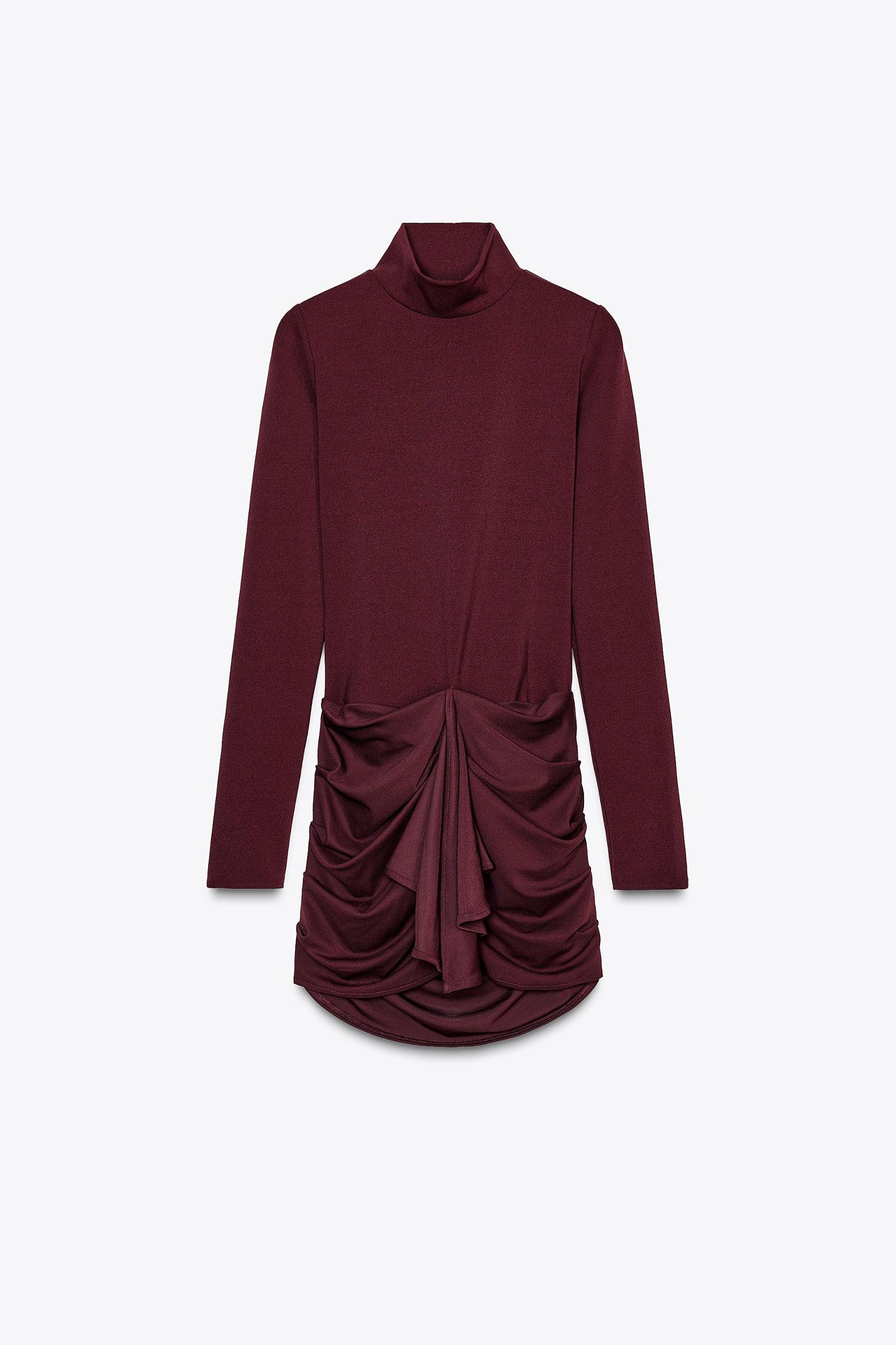 SHORT DRESS WITH SLIT Product Image