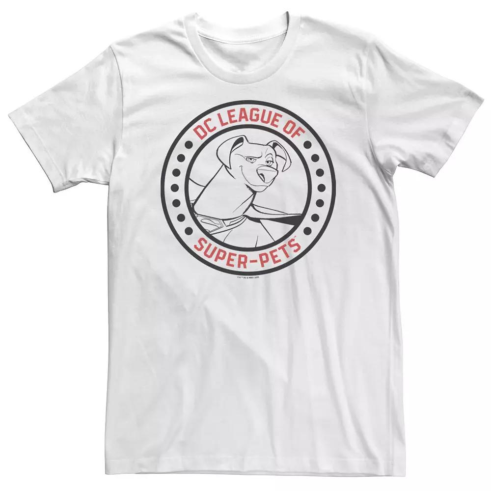 Men's DC Comics Super Pets League Of Super Pets Krypto Badge Tee,  Product Image