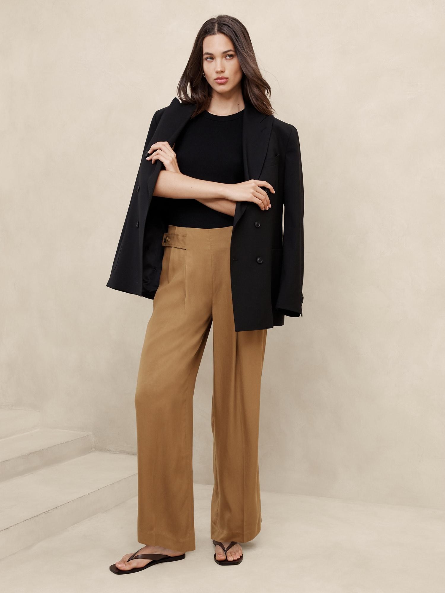 Tencel™ Pleated Pant Product Image