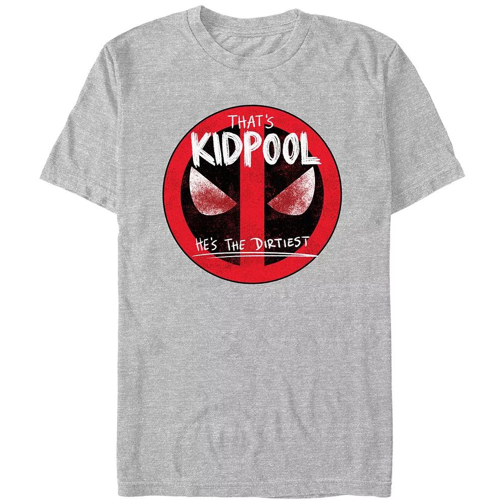 Men's Marvel Deadpool And Wolverine That's Kidpool The Dirtiest Graphic Tee,  Product Image
