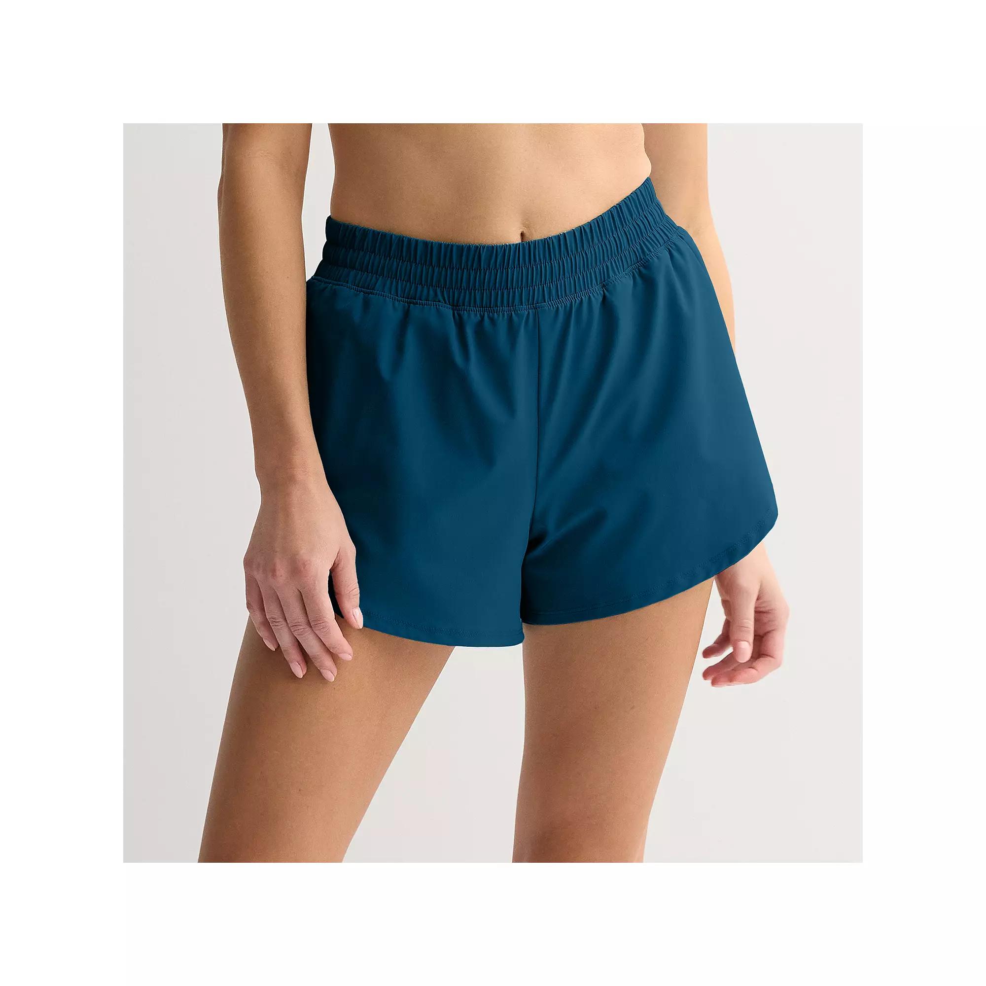 Women's Tek Gear Woven Run Shorts,  Product Image