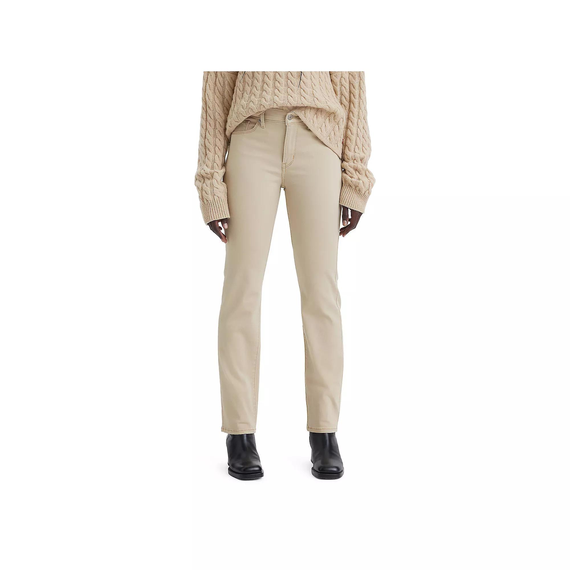 Women's Levi's® Classic Straight-Leg Jeans, Size: 30(US 10)Medium, Safari Twill Product Image