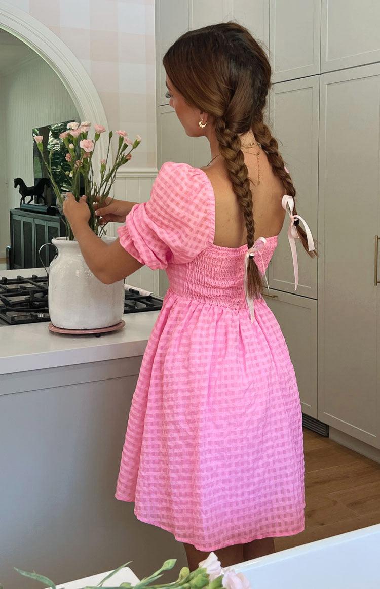 Rubi Pink Babydoll Mini Dress Baby Product Image