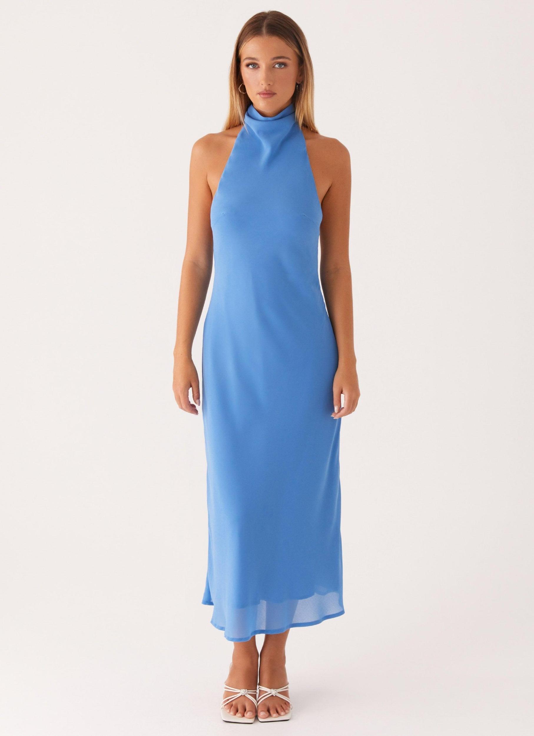 Shelly Midi Dress - Azure Product Image