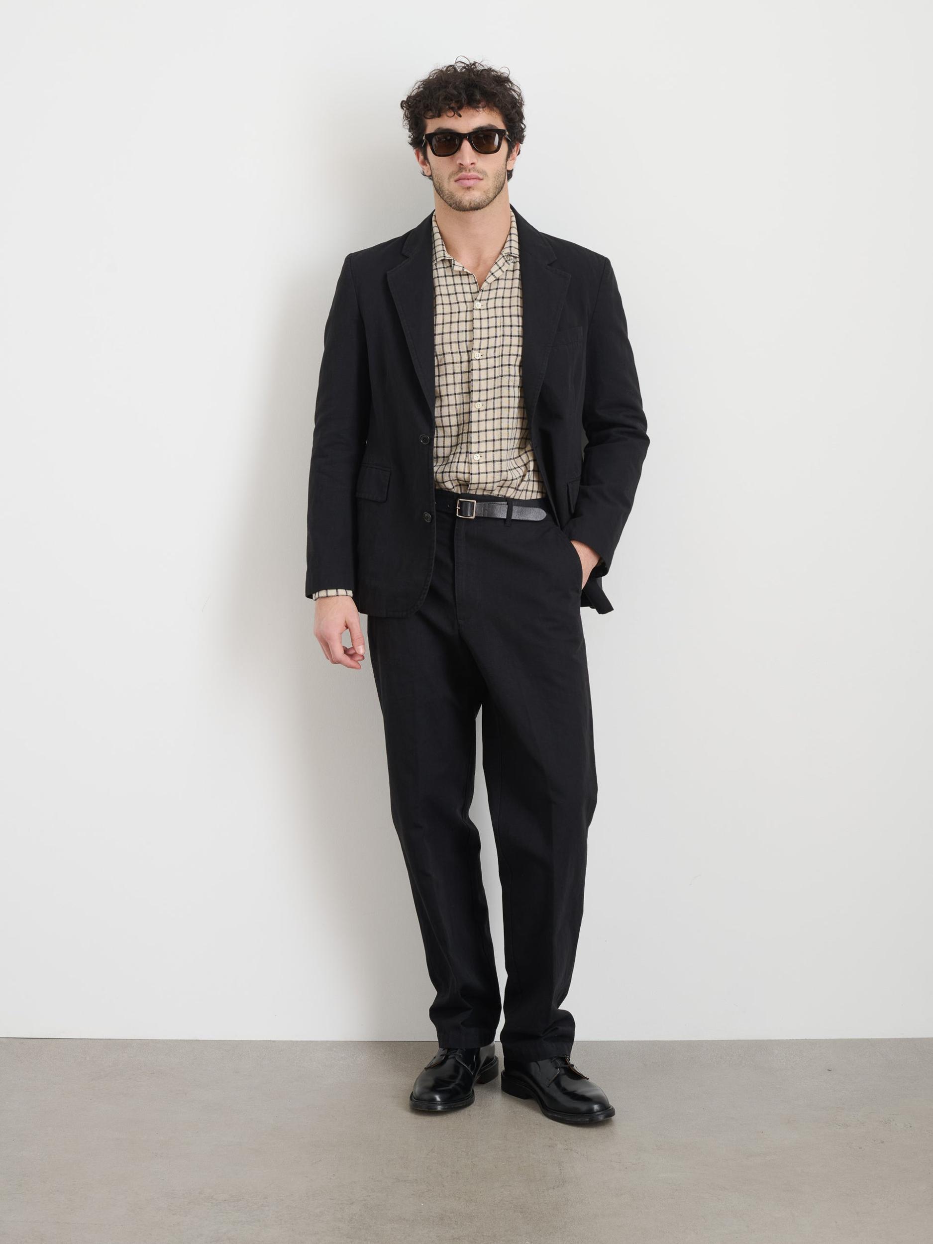 Cooper Blazer in Cotton Linen Product Image