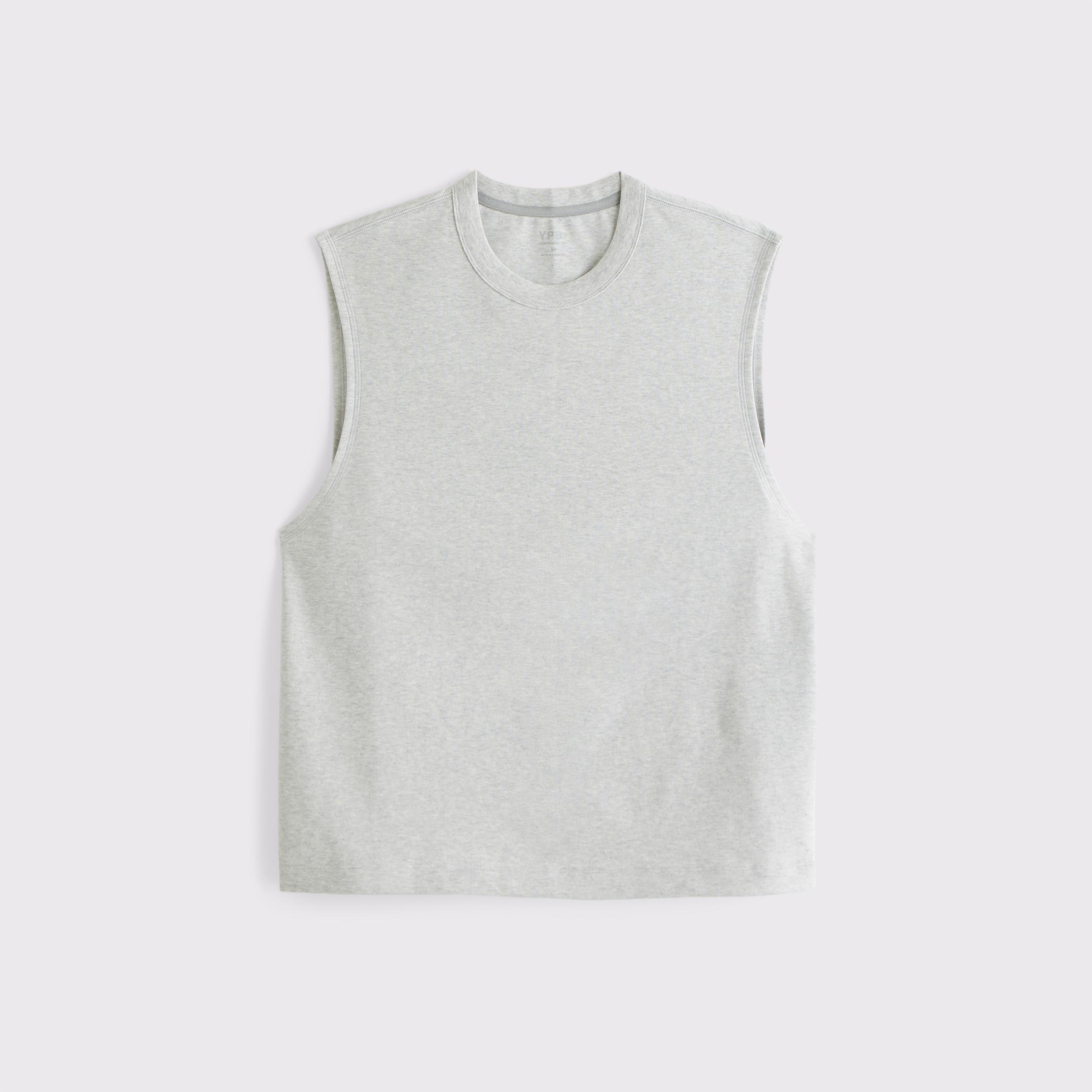 YPB Active Cropped Heavyweight Cotton Tank Product Image