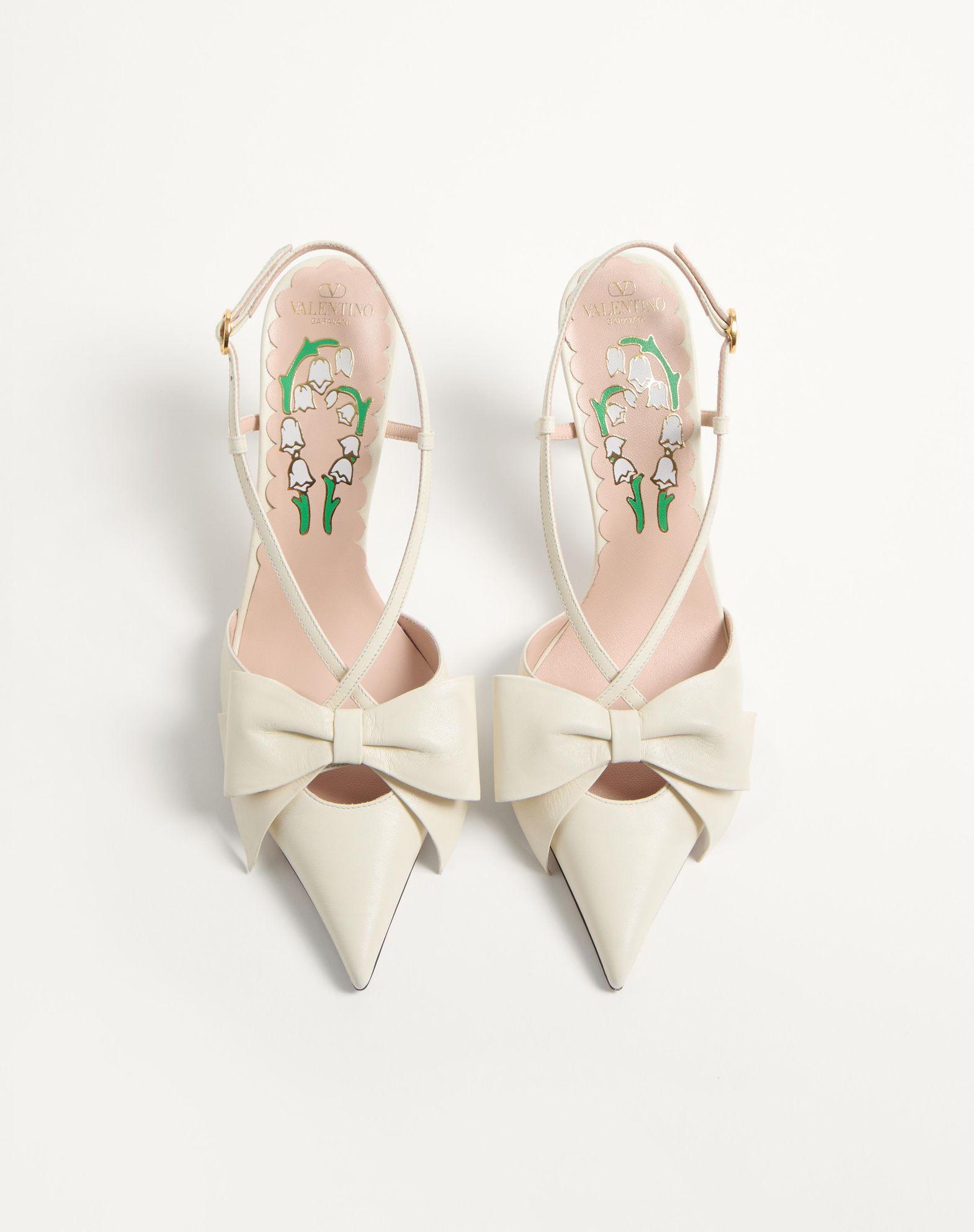 Bowow Slingback Pumps In Kidskin 85Mm Product Image