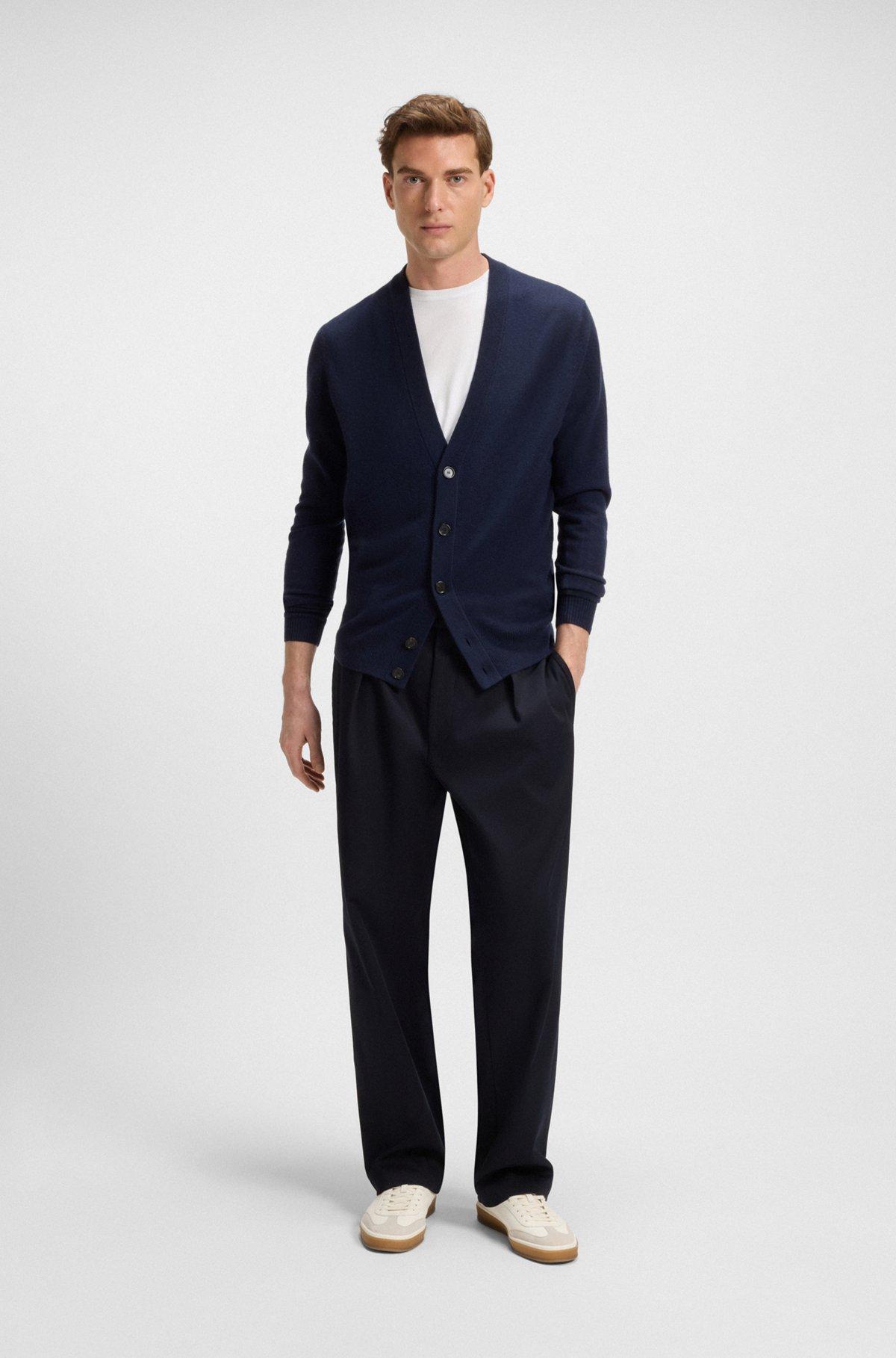 BOSS - BECKHAM x BOSS T-shirt in mercerised cotton - White Product Image