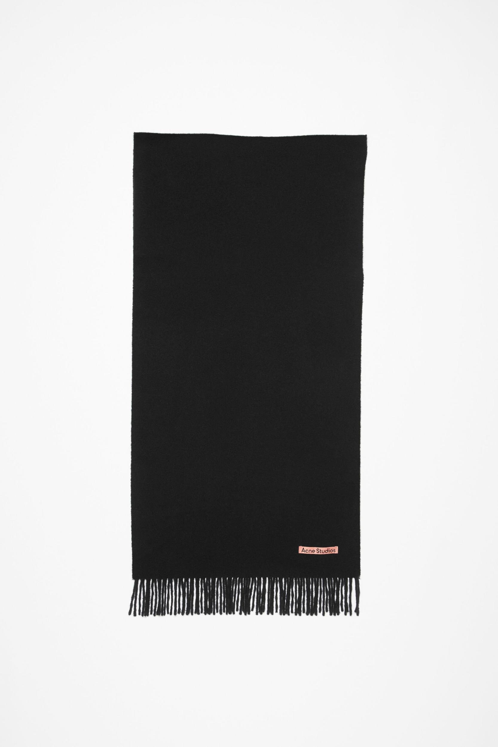 Fringe wool scarf – Narrow Product Image