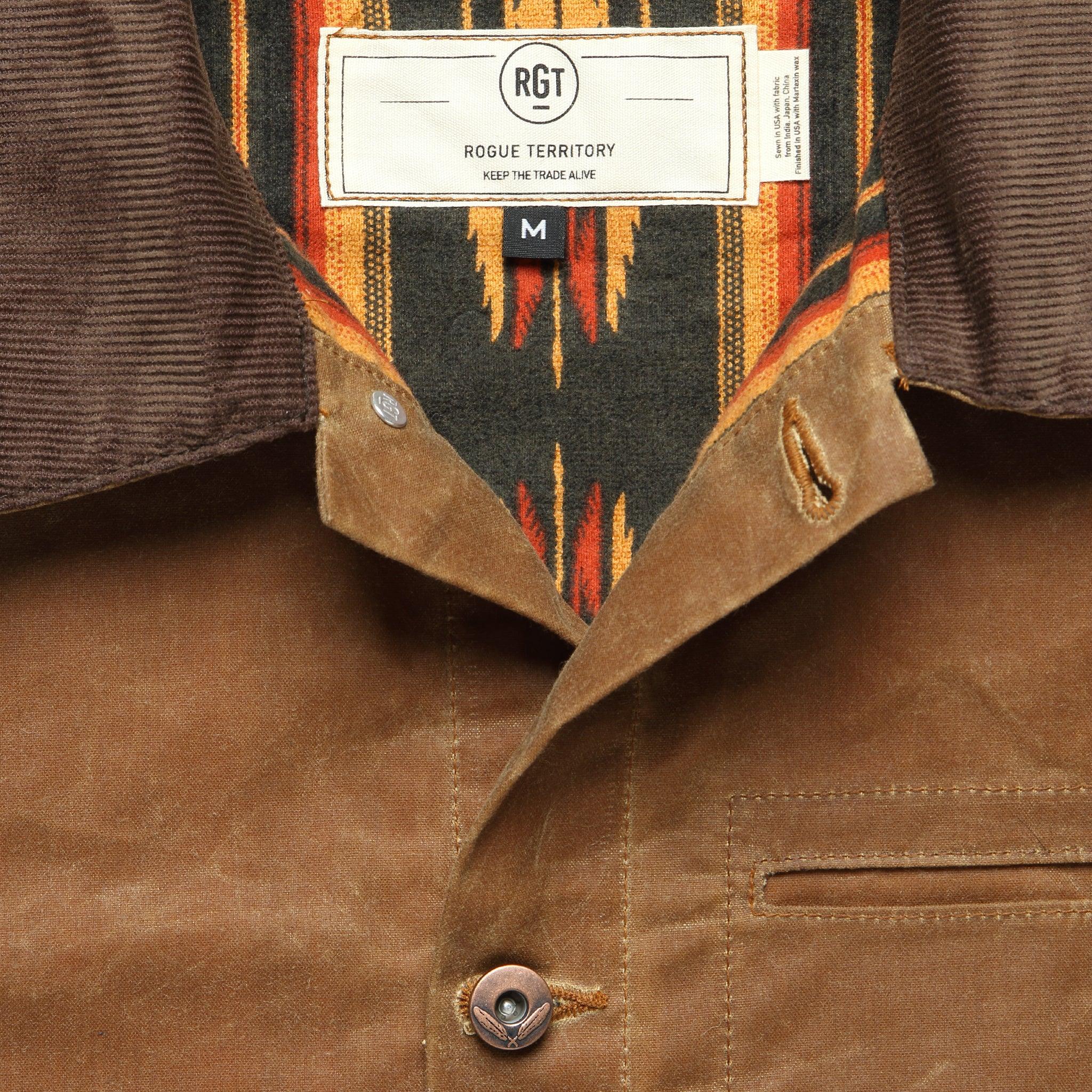 Supply Jacket - Blanket Lined Cord Collar Whiskey Product Image