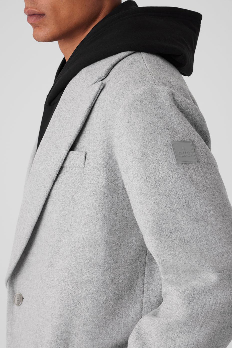 Wool Gameday Overcoat - Athletic Heather Grey Male Product Image