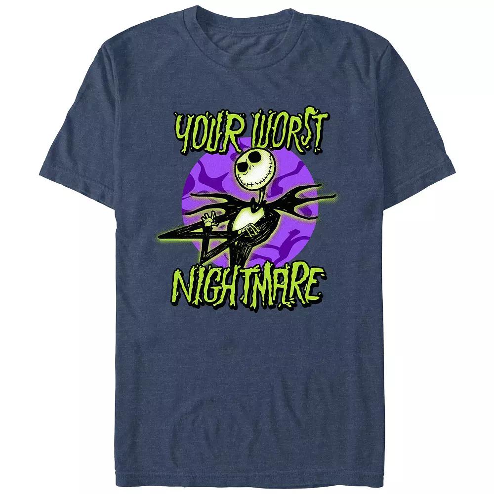 Disney's The Nightmare Before Christmas Your Worst Nightmare Men's Graphic Tee,  Product Image