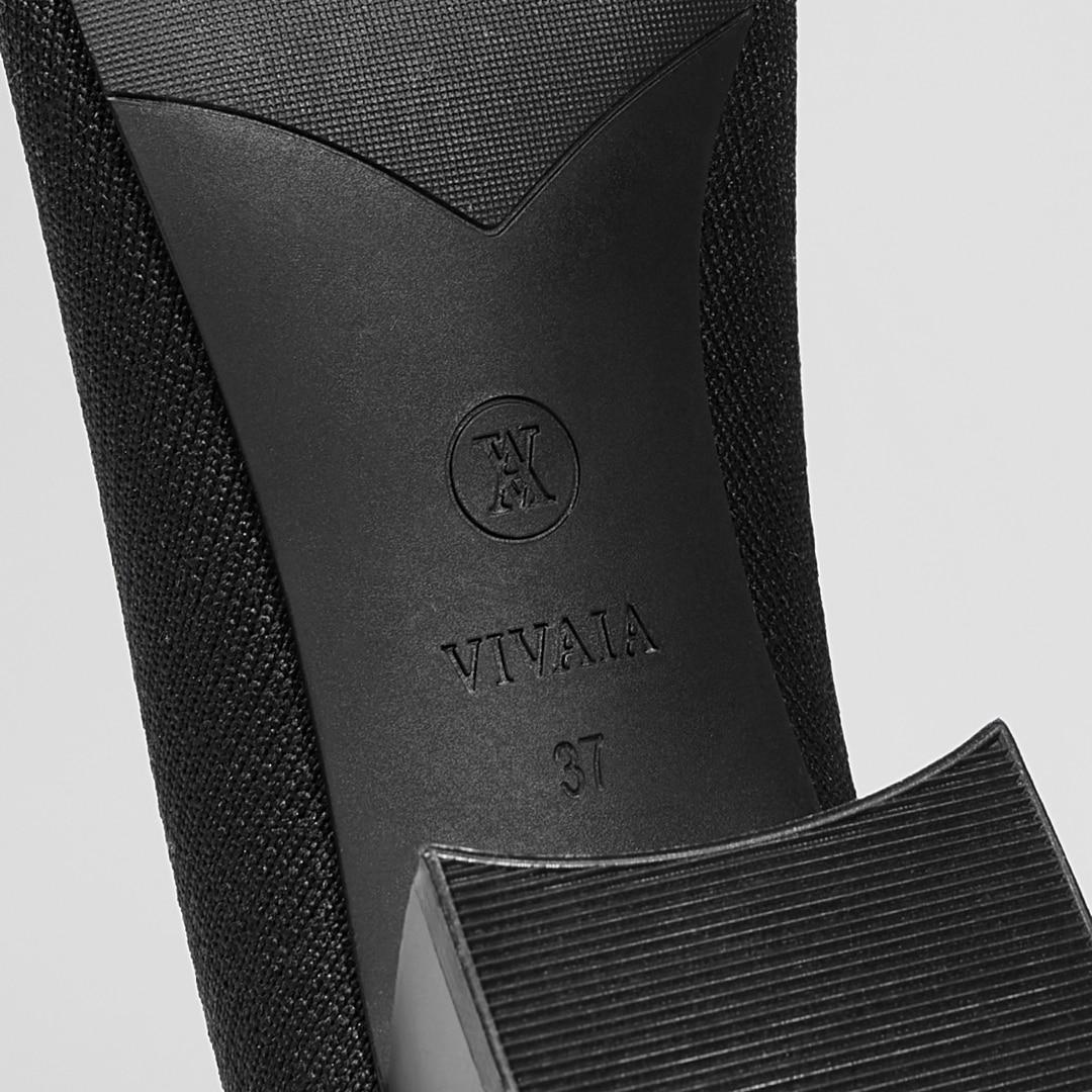 Almond-Toe Chunky Heels (Julie 1.0) Product Image