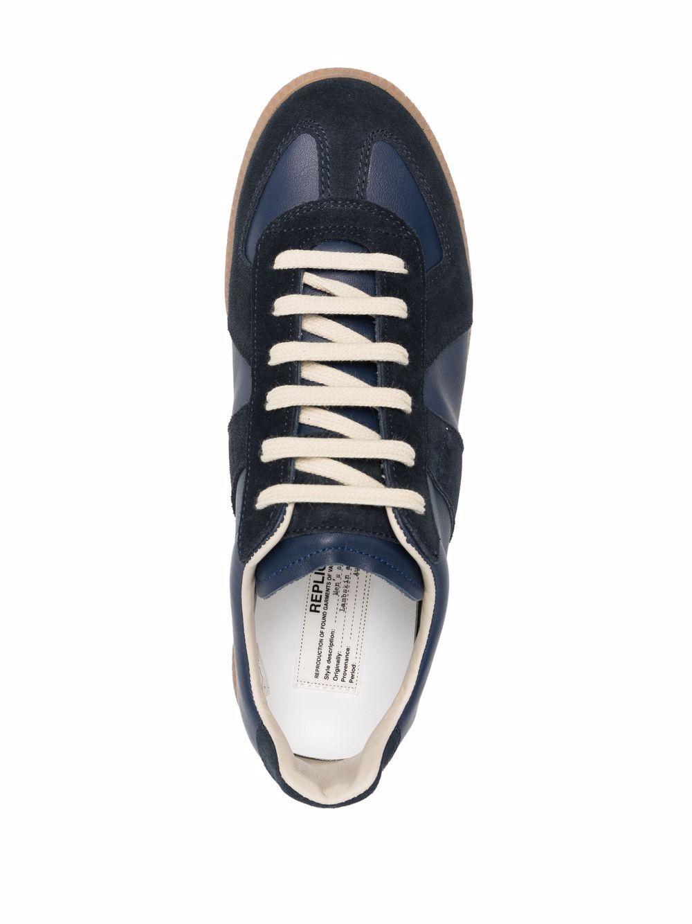 Replica low-top leather sneakers Product Image