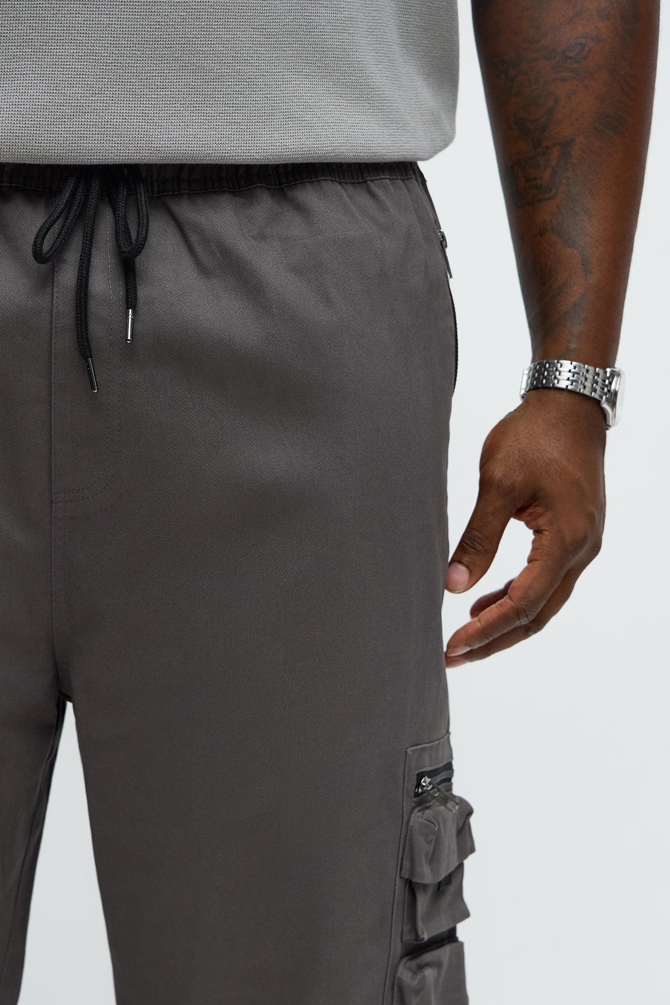 Straight Stay Busy Utility Pant - Charcoal Product Image