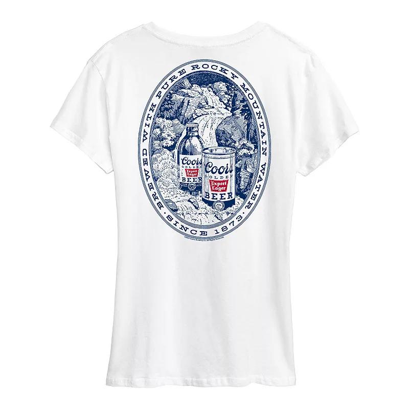 Women's Coors Banquet Rocky Mountain Graphic Tee,  Product Image