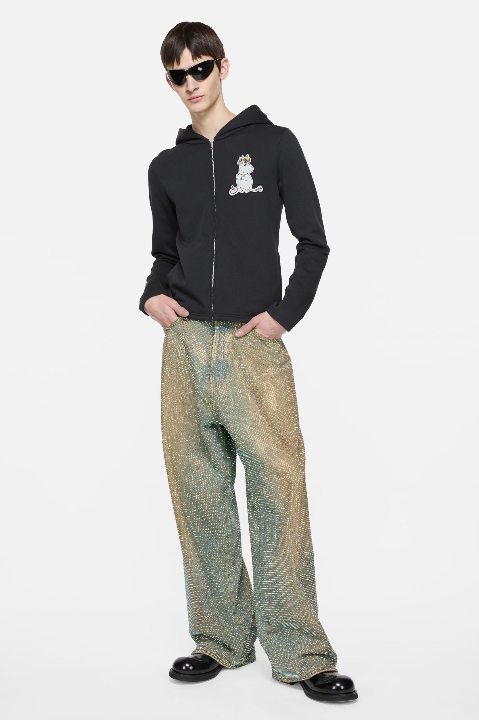 Hooded zipper sweater Product Image