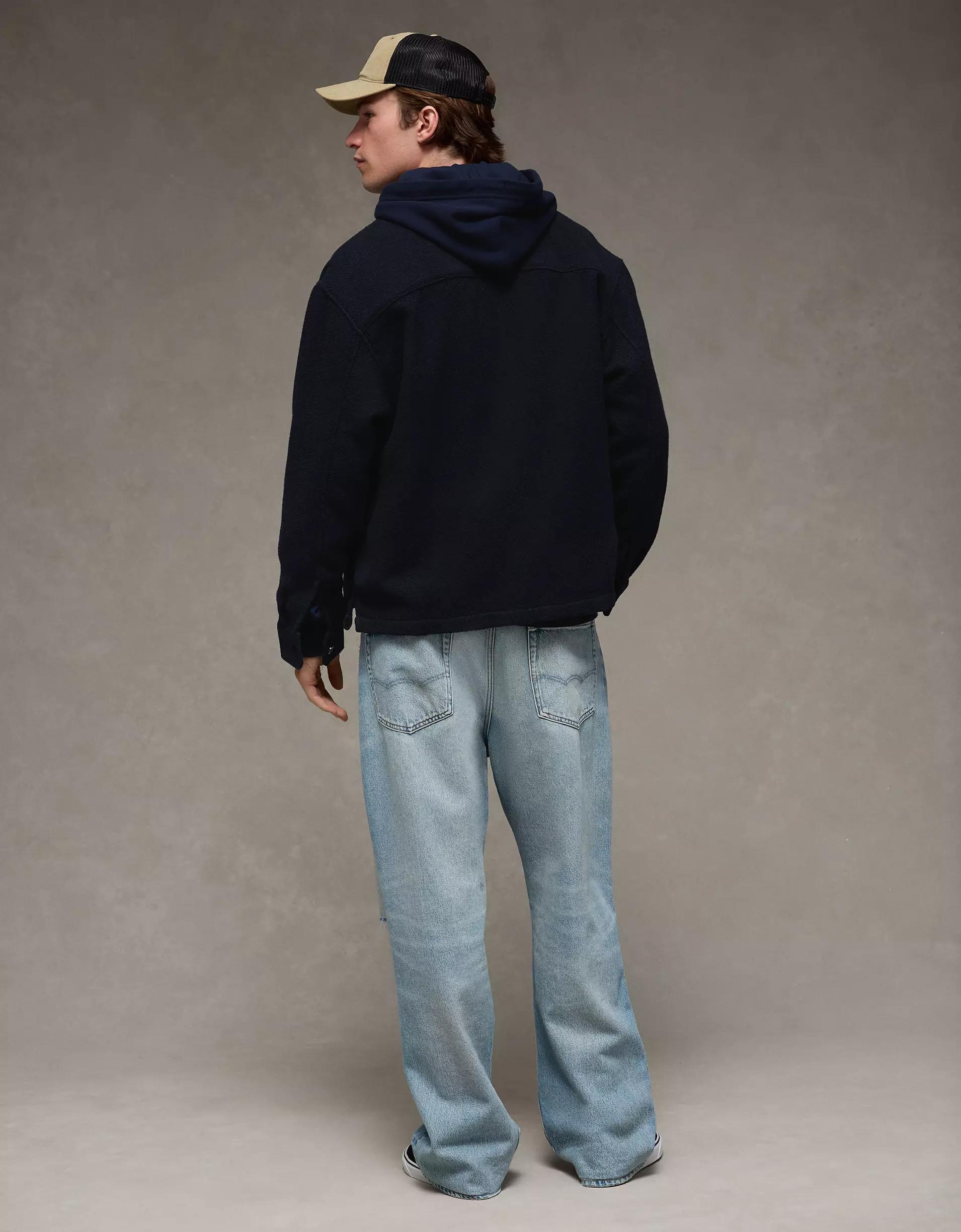 AE Textured Overshirt Product Image