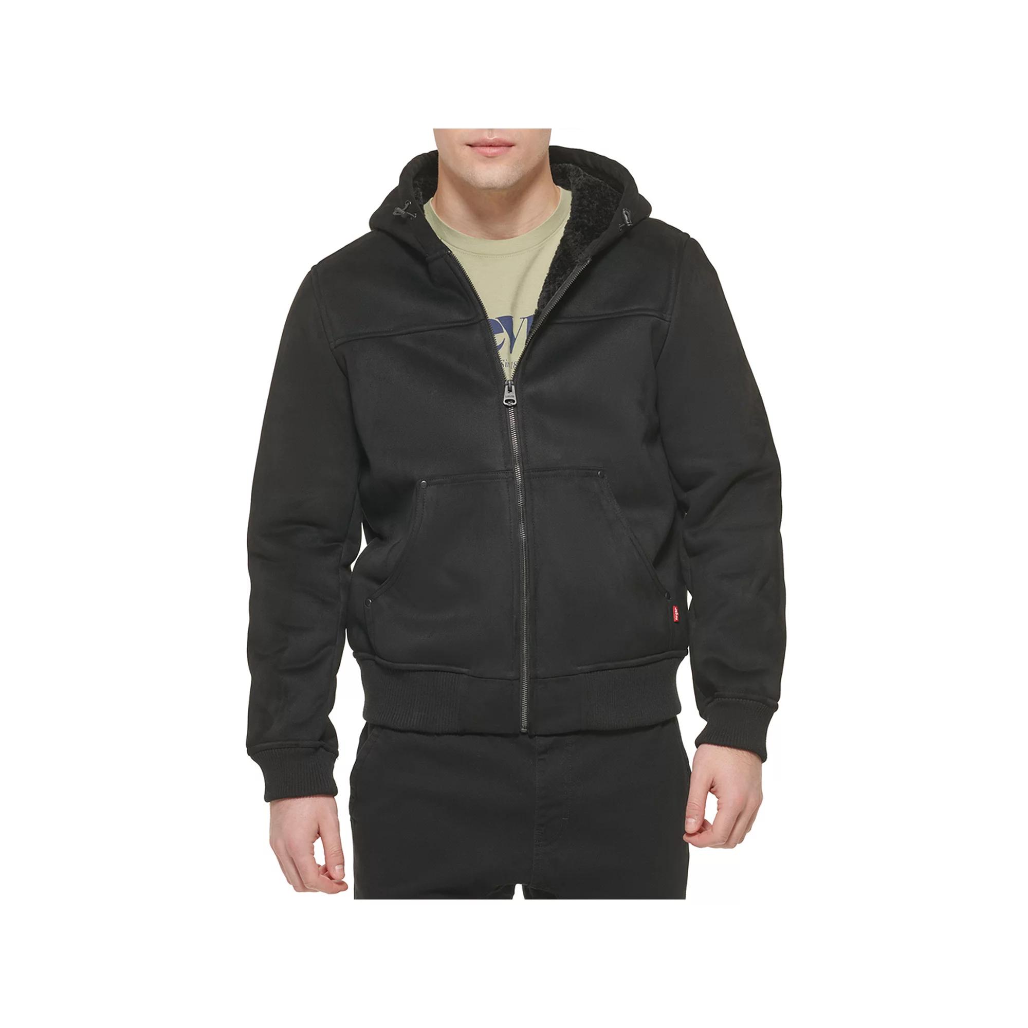 Men's Levi's® Faux Shearling Sherpa Lined Hooded Jacket,  Product Image