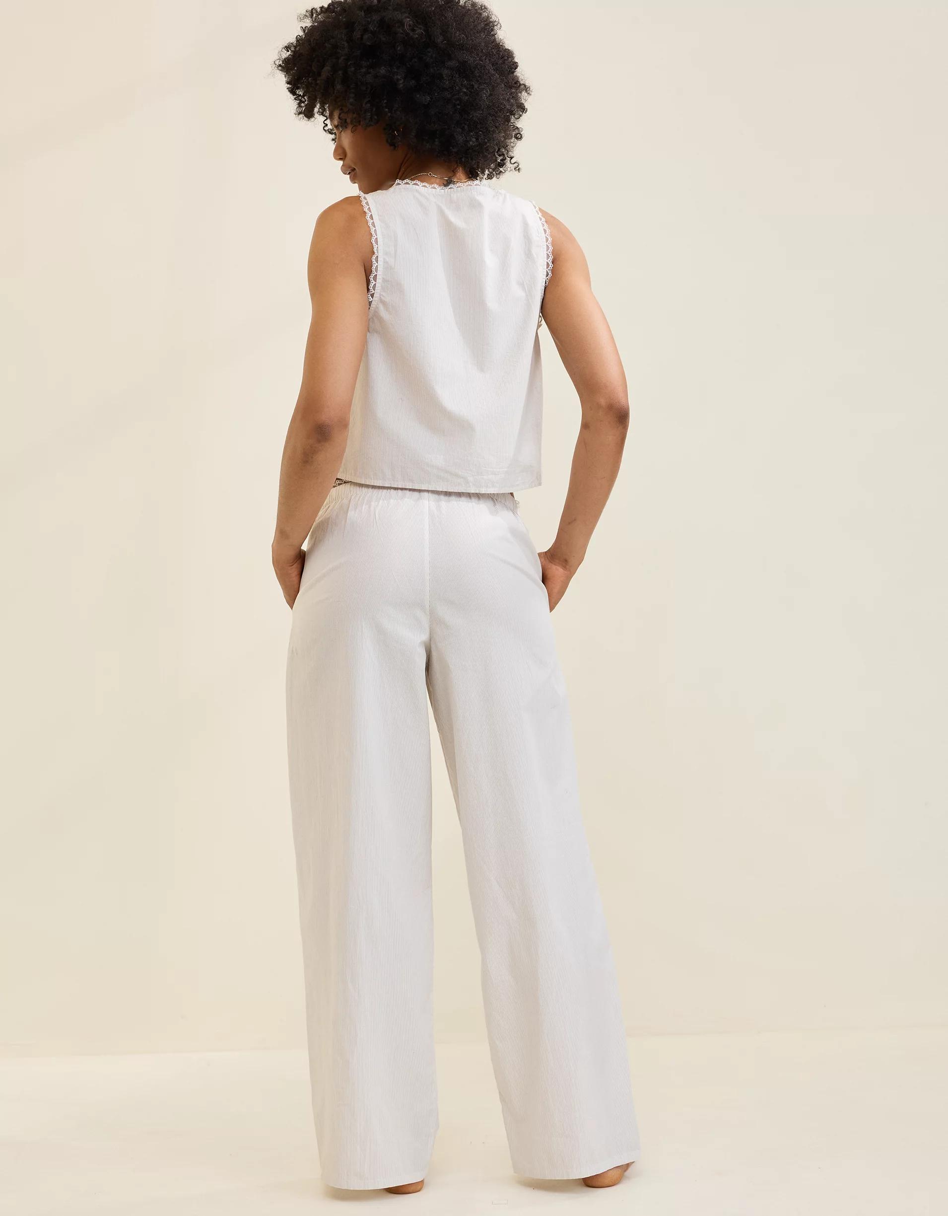 Aerie Off-Duty Poplin Trouser PJ Product Image